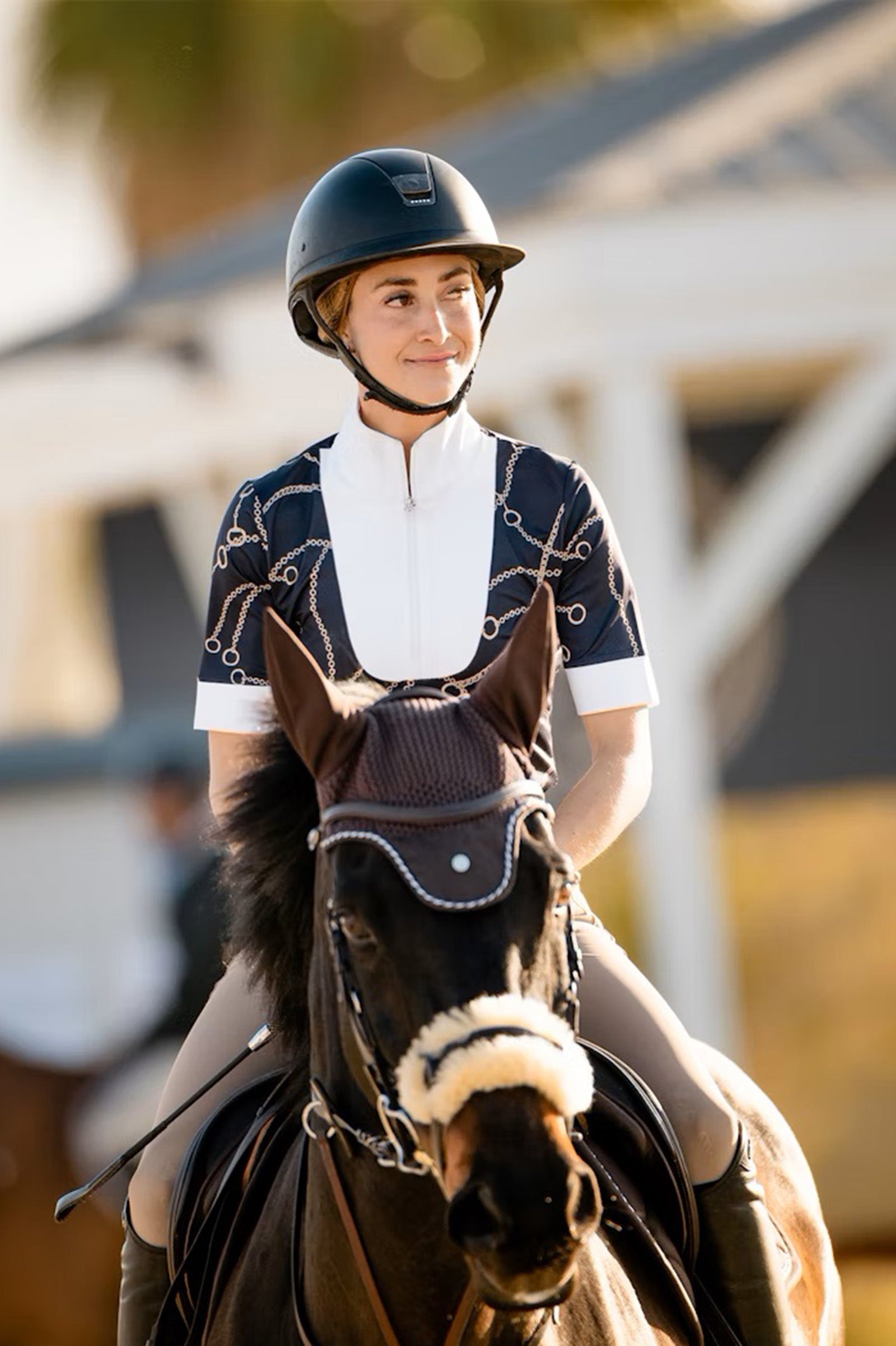 PS of Sweden Cotton Signature Fly Hood Saddle Pads