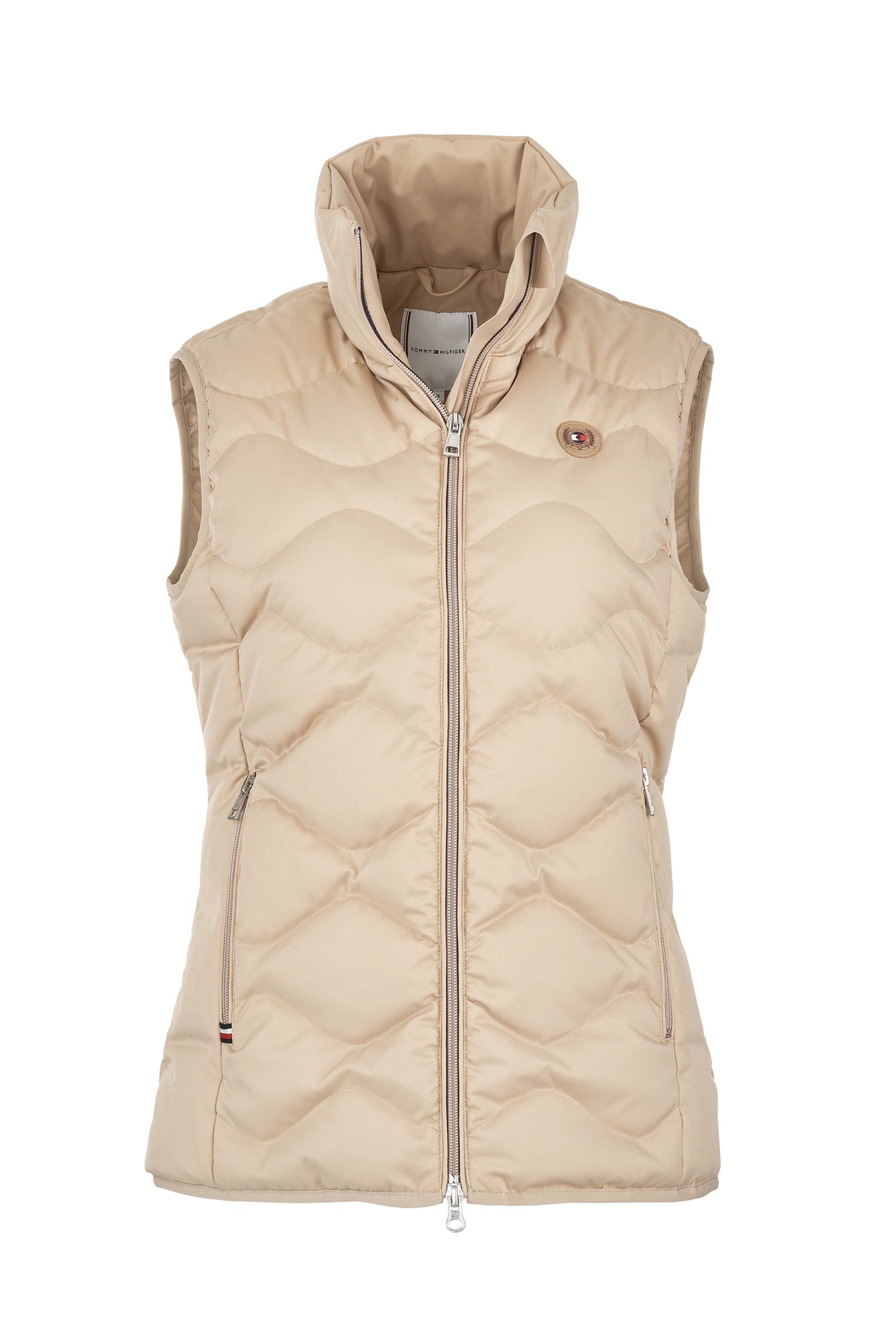 Tommy Hilfiger Equestrian mellomvekt damevest med Re-Down Rideklær til dame