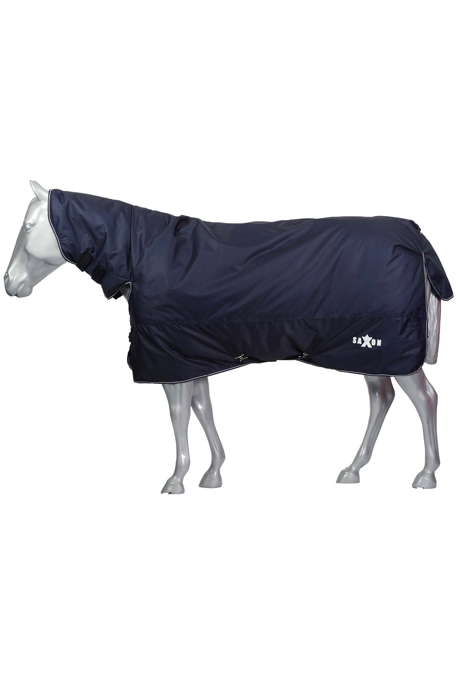 Saxon Defiant 600D Combo Neck Medium Turnout Rug, 200g Dekken