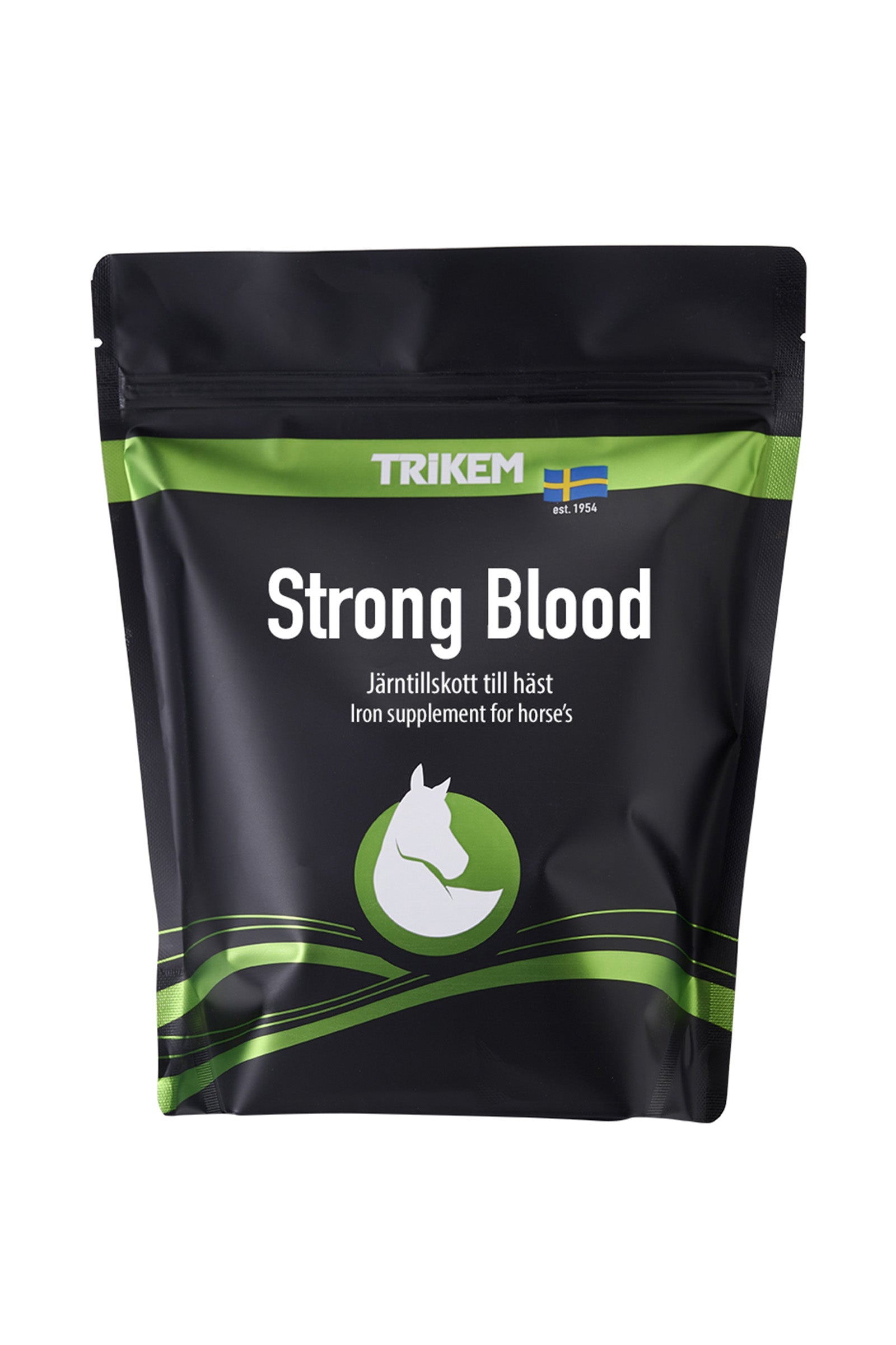 Trikem Strong Blood jern, 900 g Horse Feed & Nutrition