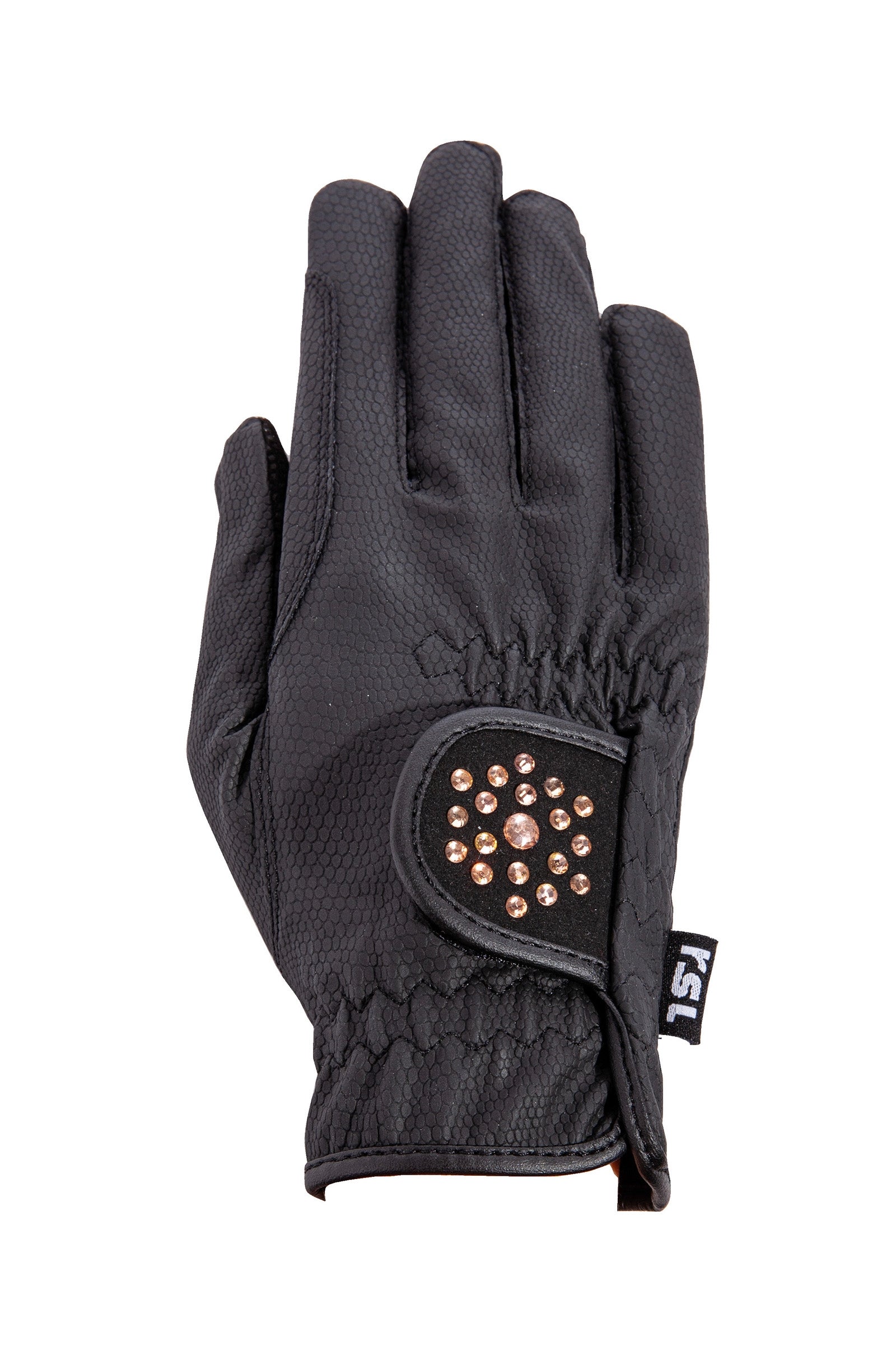 RSL Ascona Riding Gloves with Glitter Stones Ridehansker