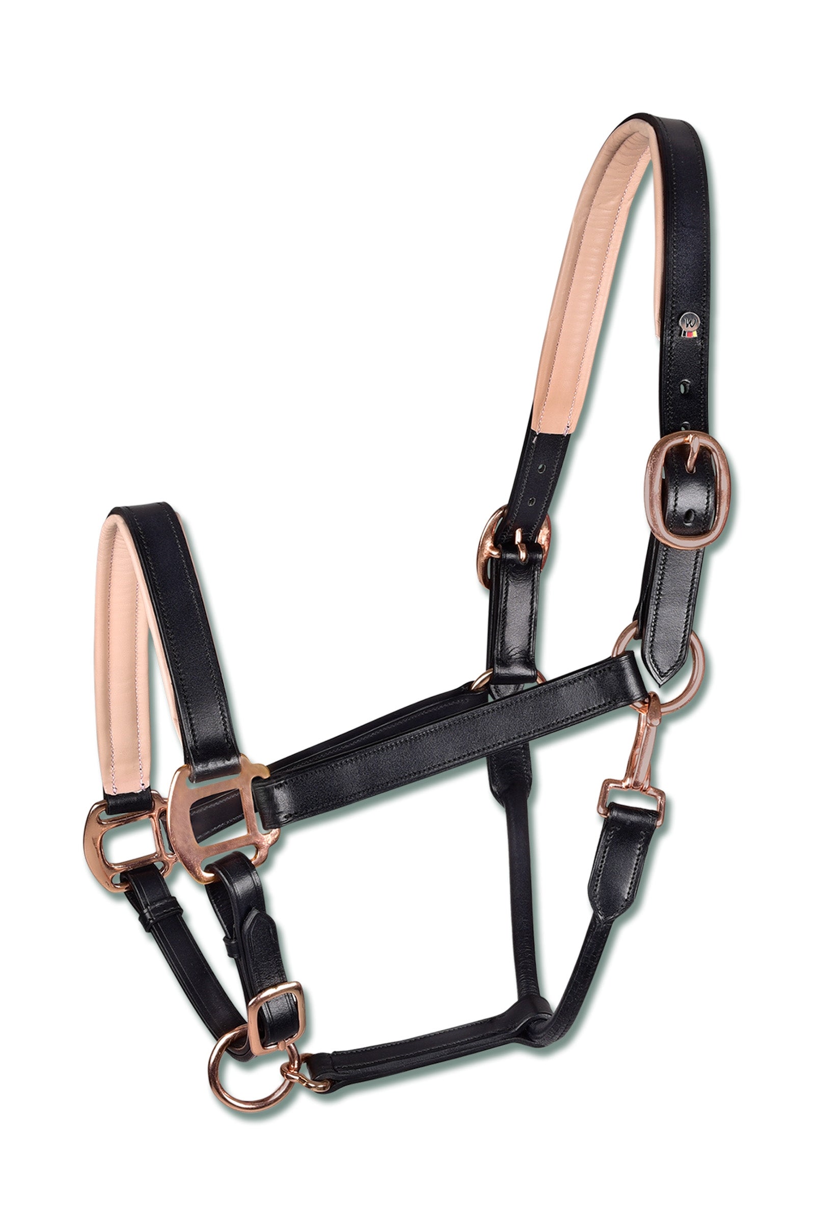 Waldhausen X-Line Leather Halter Rosé Grimer og leietau