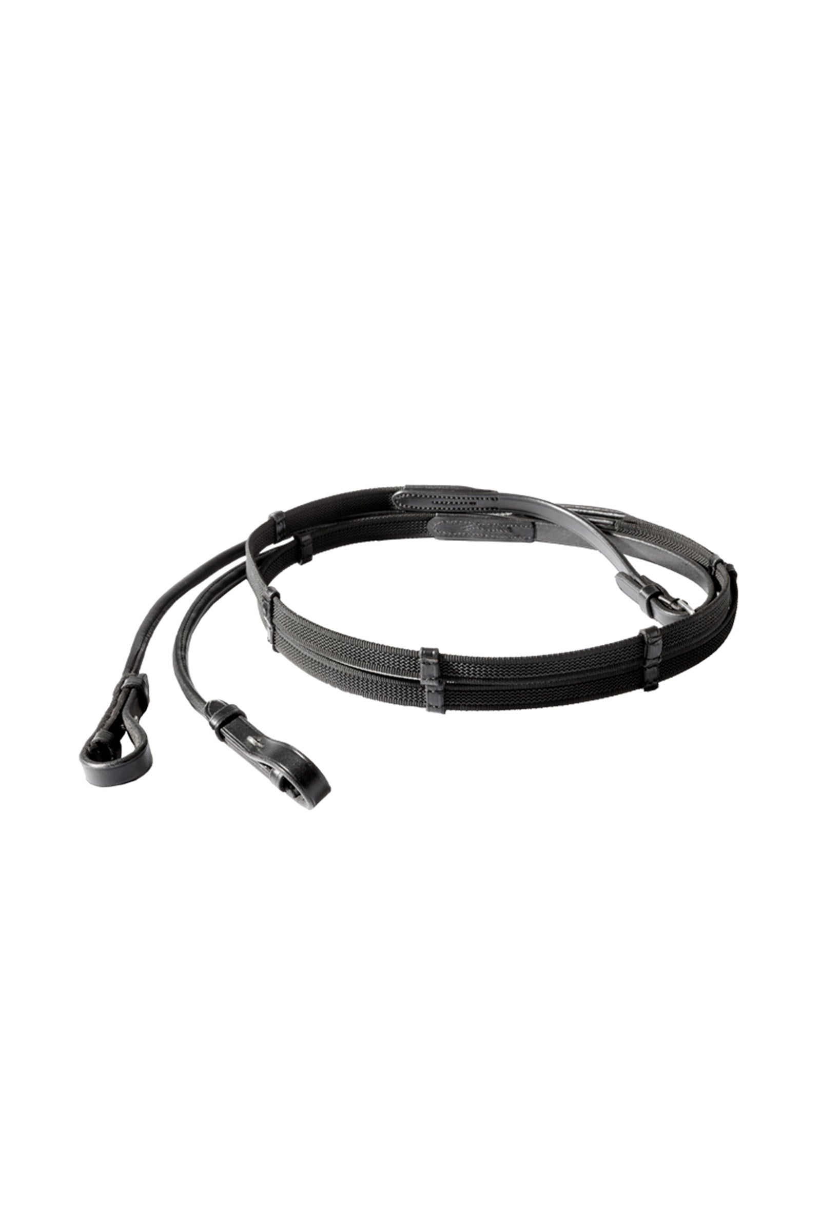 Kavalkade Round Stitched Rubberised Reins Hodelag & Tøyler