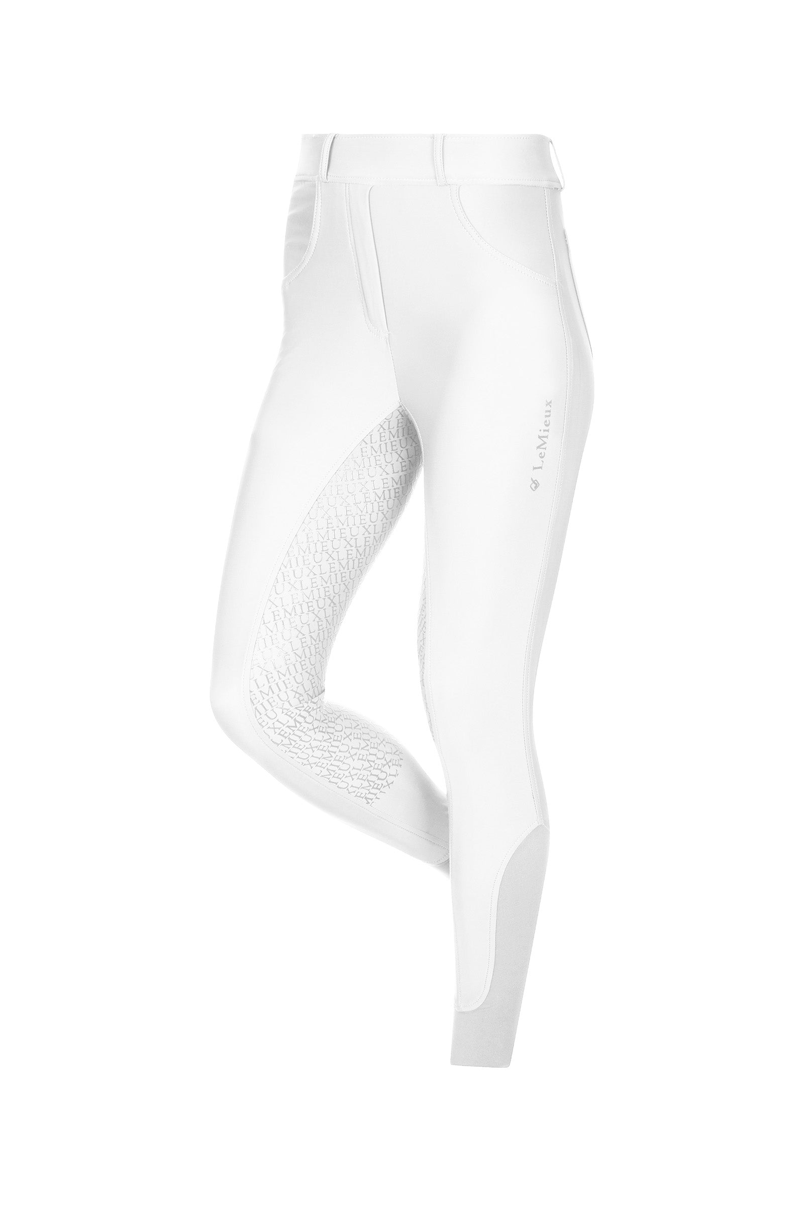LeMieux Demi Pull On Full Grip Breggings for kvinner Womens Breeches
