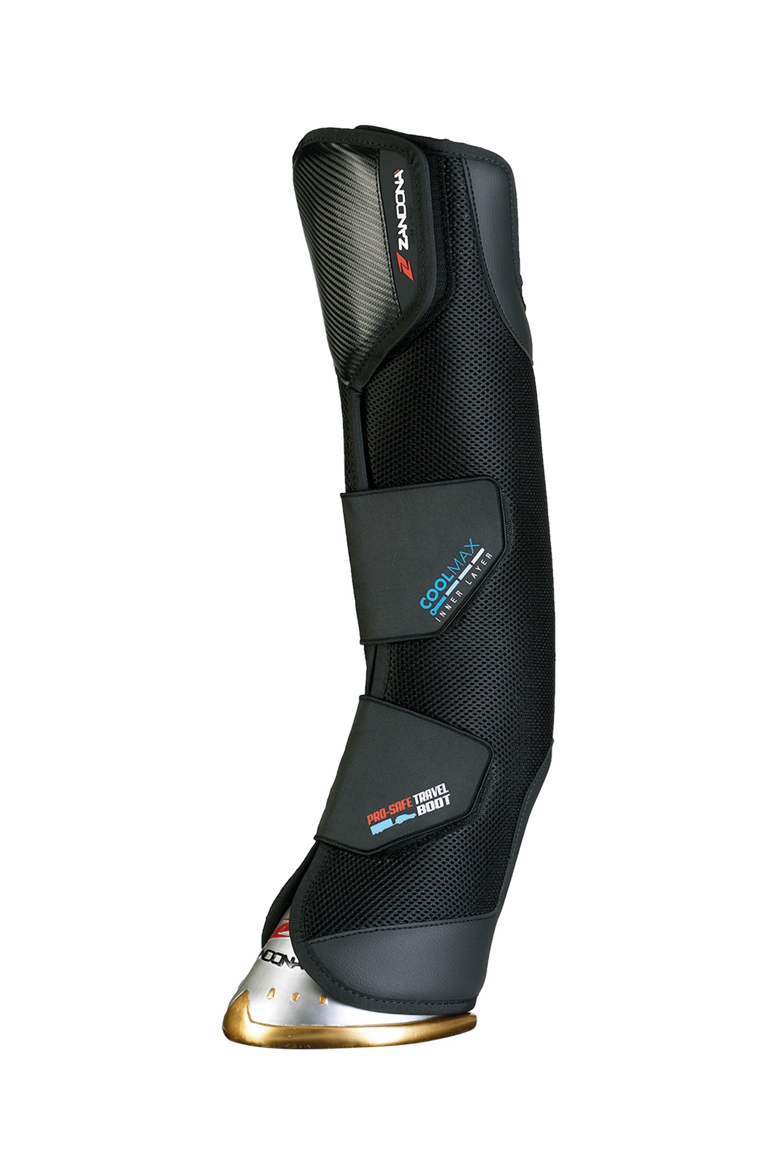 Zandona Pro Safe Travel Boots Front Leg Protection & Hoof Protection for Horses