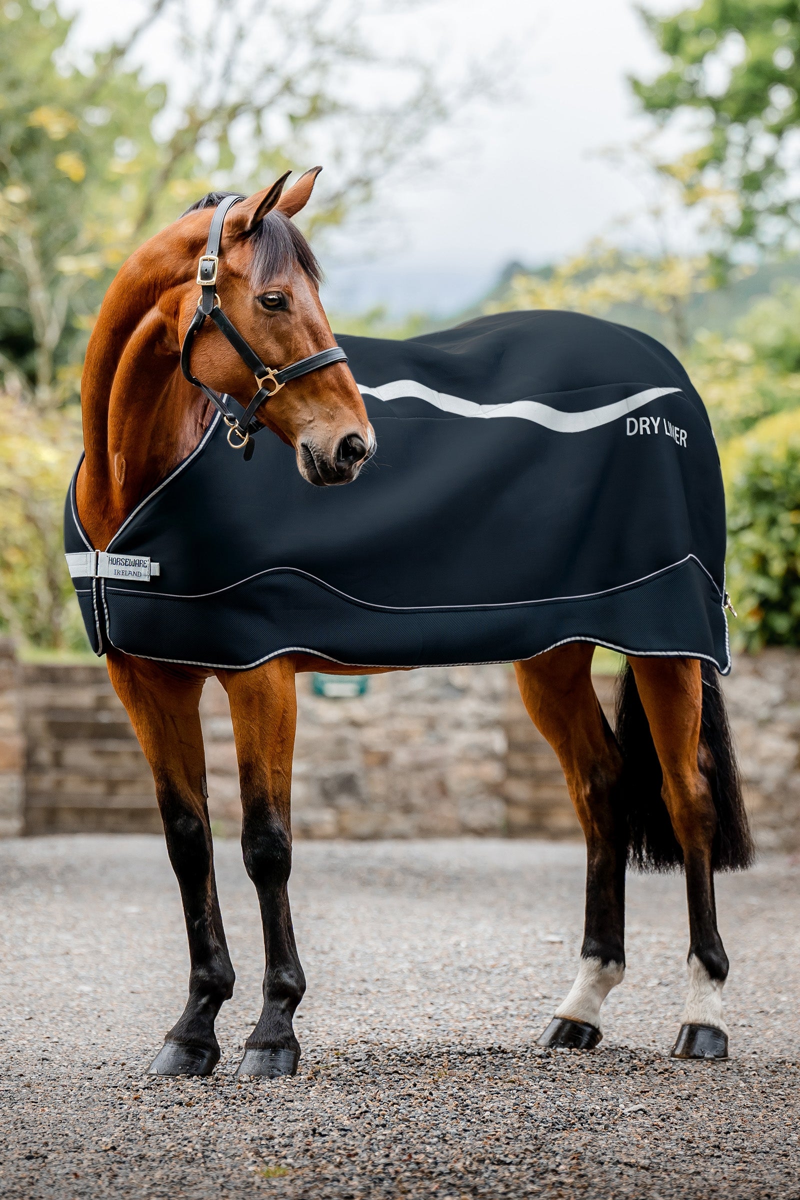Horseware Dry Liner underdekken med tørkefunksjon, 50 g Dekken