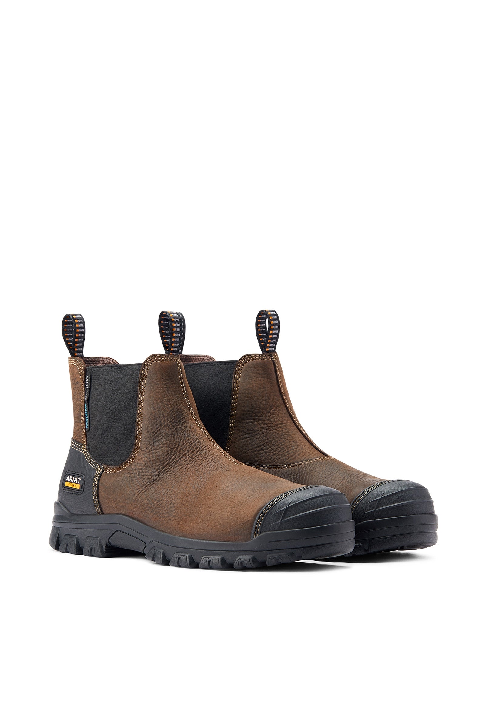 Ariat Treadfast Chelsea Men's Waterproof Steel Toe Work Boots Mens Riding Clothing