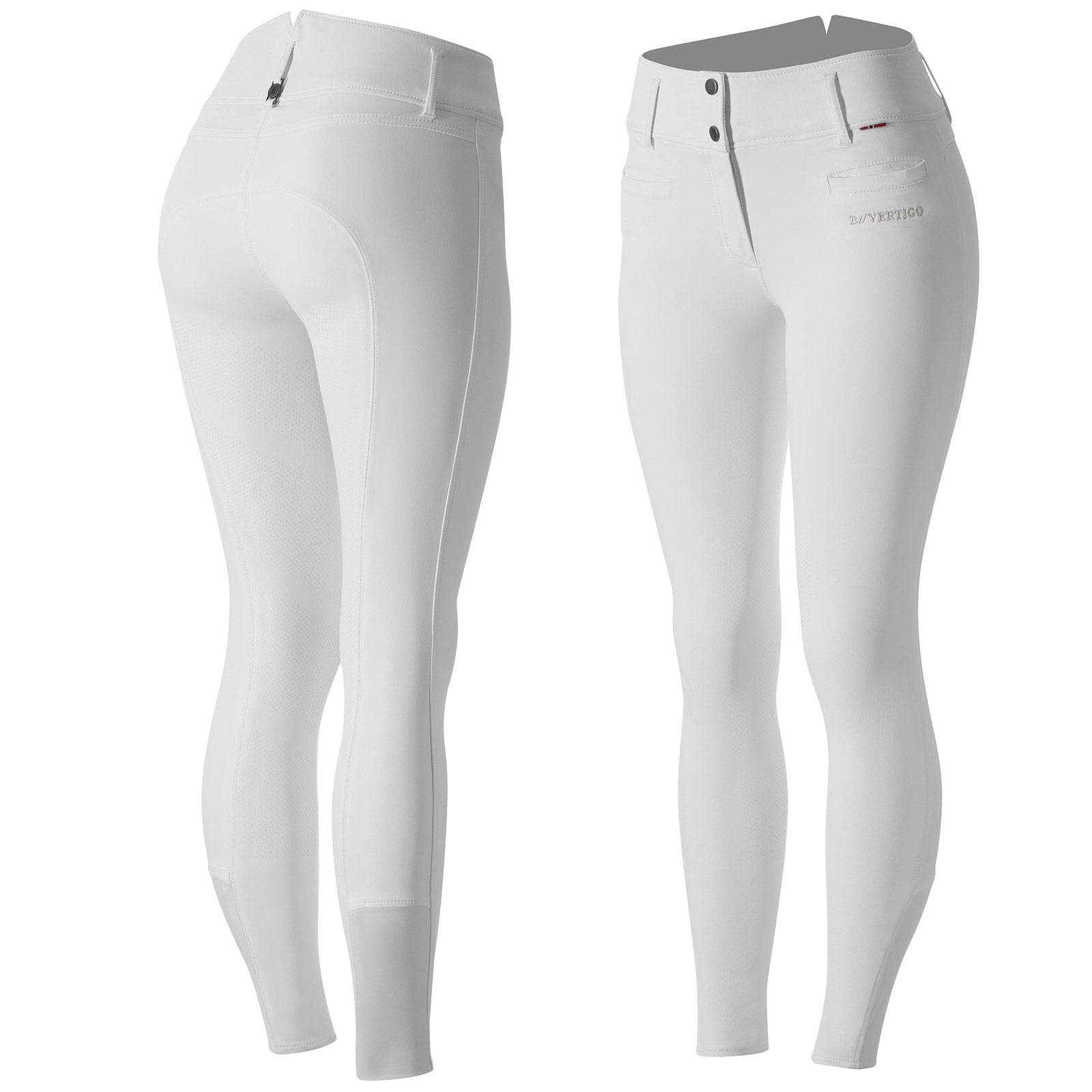 B Vertigo Tiffany ridebukse med helforsterkning i silikon for damer, UPF 50+ Womens Breeches