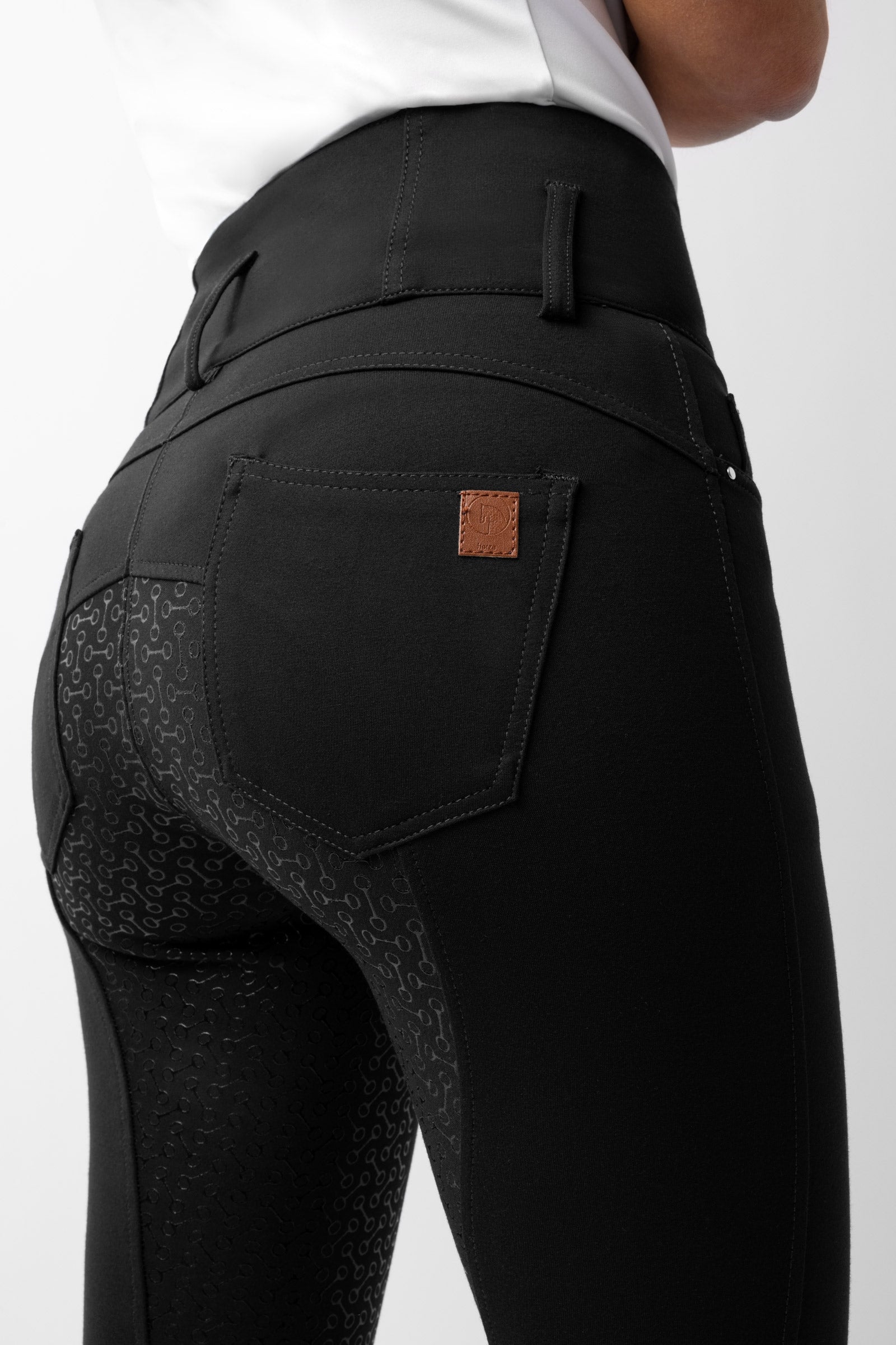 Horze Tara Women's High Waist Full Seat Breeches Womens Breeches