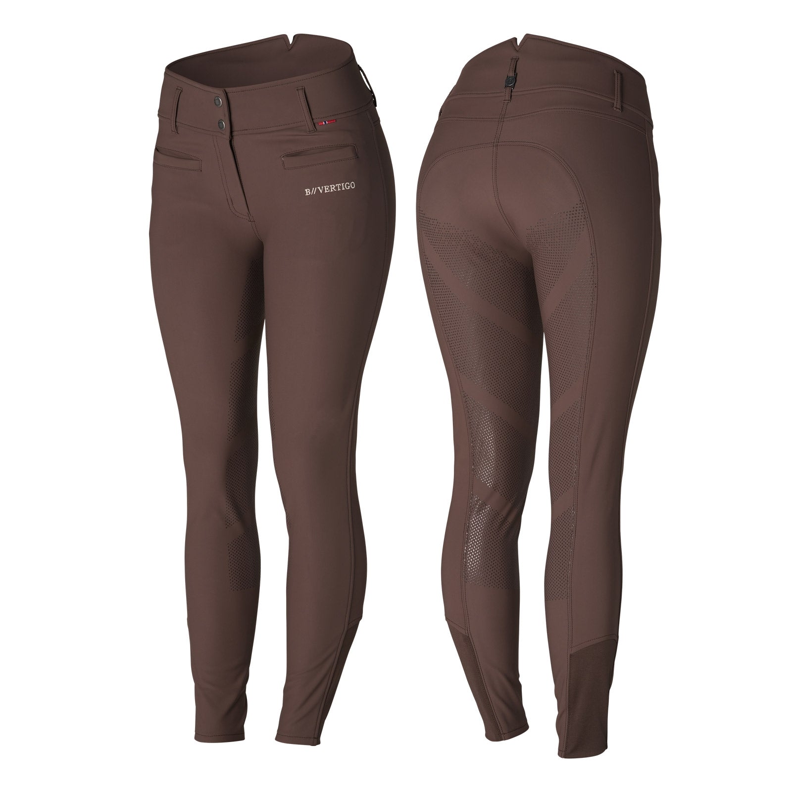 B Vertigo Tiffany helforsterket thermo ridebukser med silikon, dame Womens Breeches