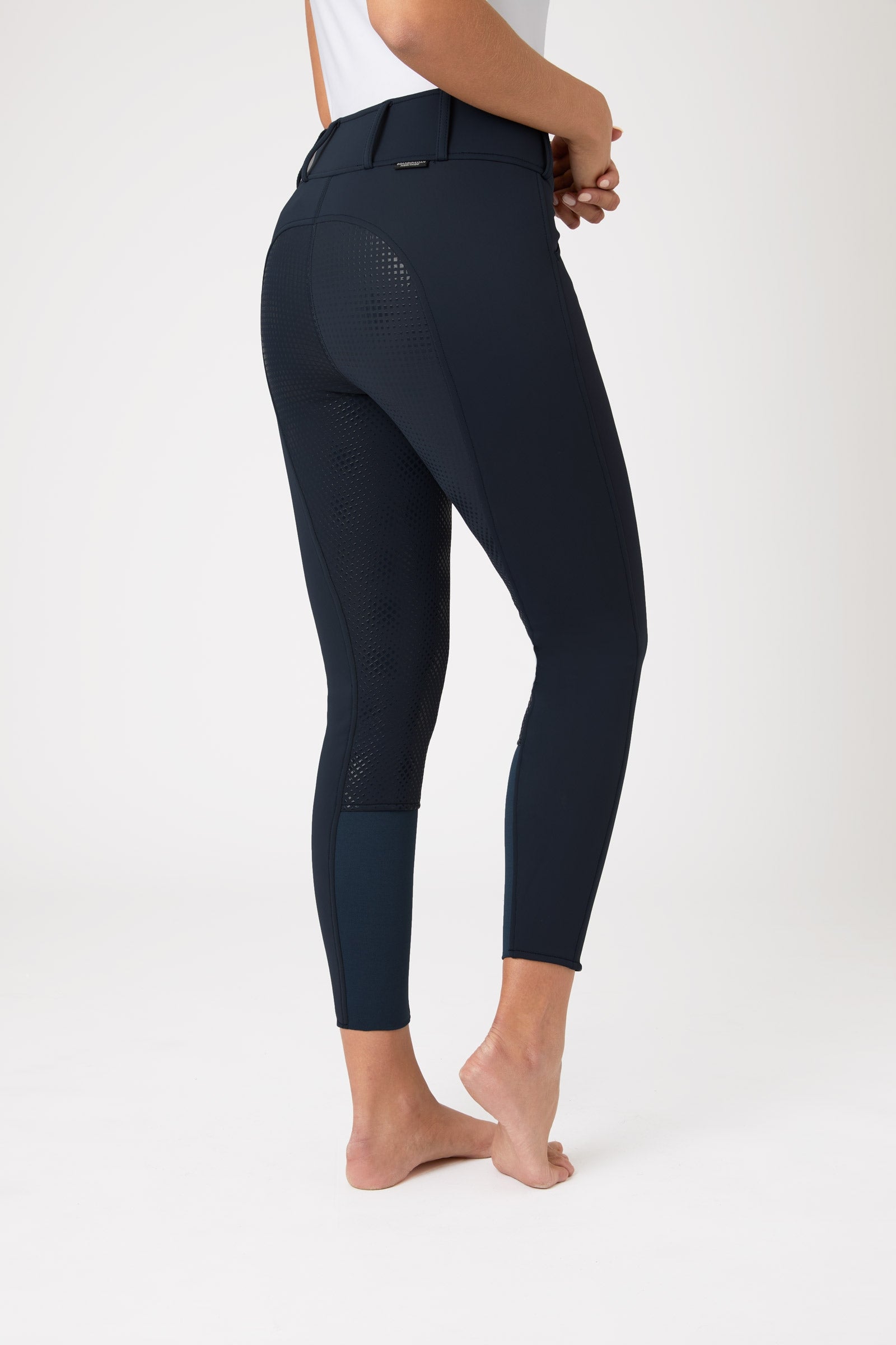 Horze Grand Prix helforsterkede thermo ridebukser i softshell, dame Womens Breeches