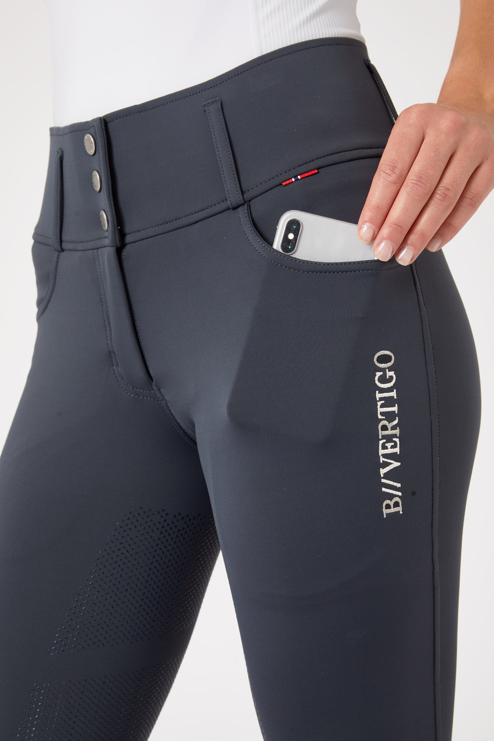 B Vertigo Women's Meghan High Waist Full Seat Breeches Womens Breeches