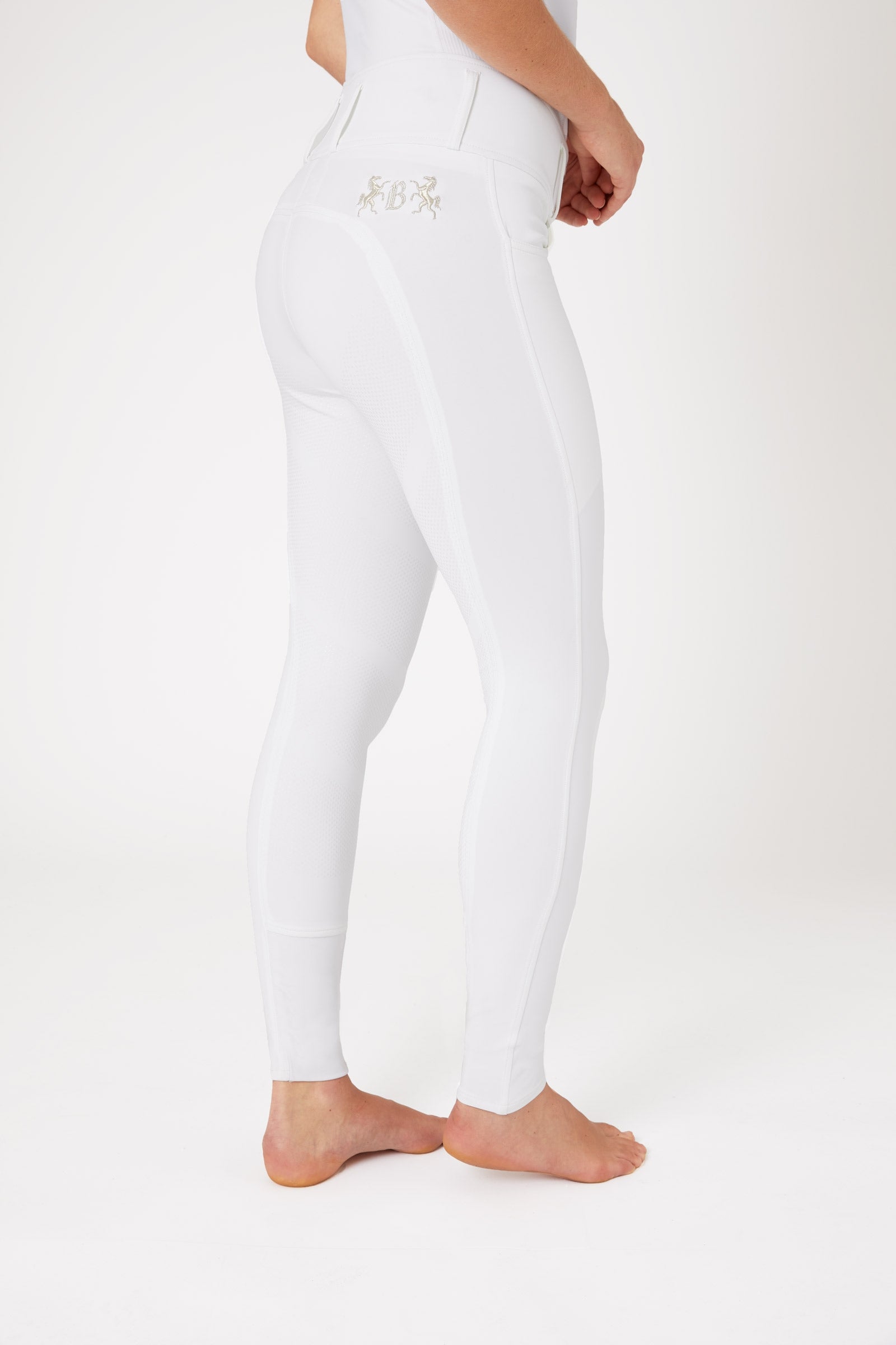 B Vertigo Meghan ridebukse til dame med high waist og helsete Womens Breeches