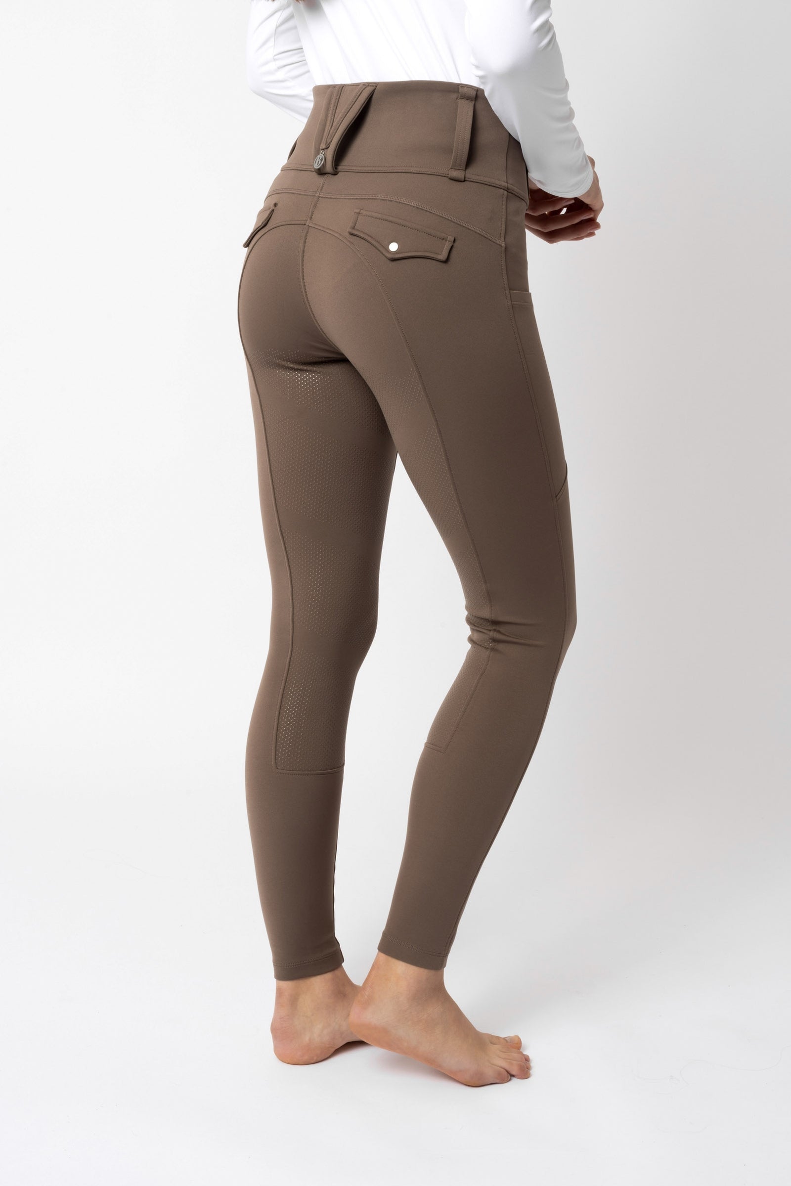 B Vertigo Chiara Helforsterkede ridebukser med kompresjon og hybrid-design Womens Breeches