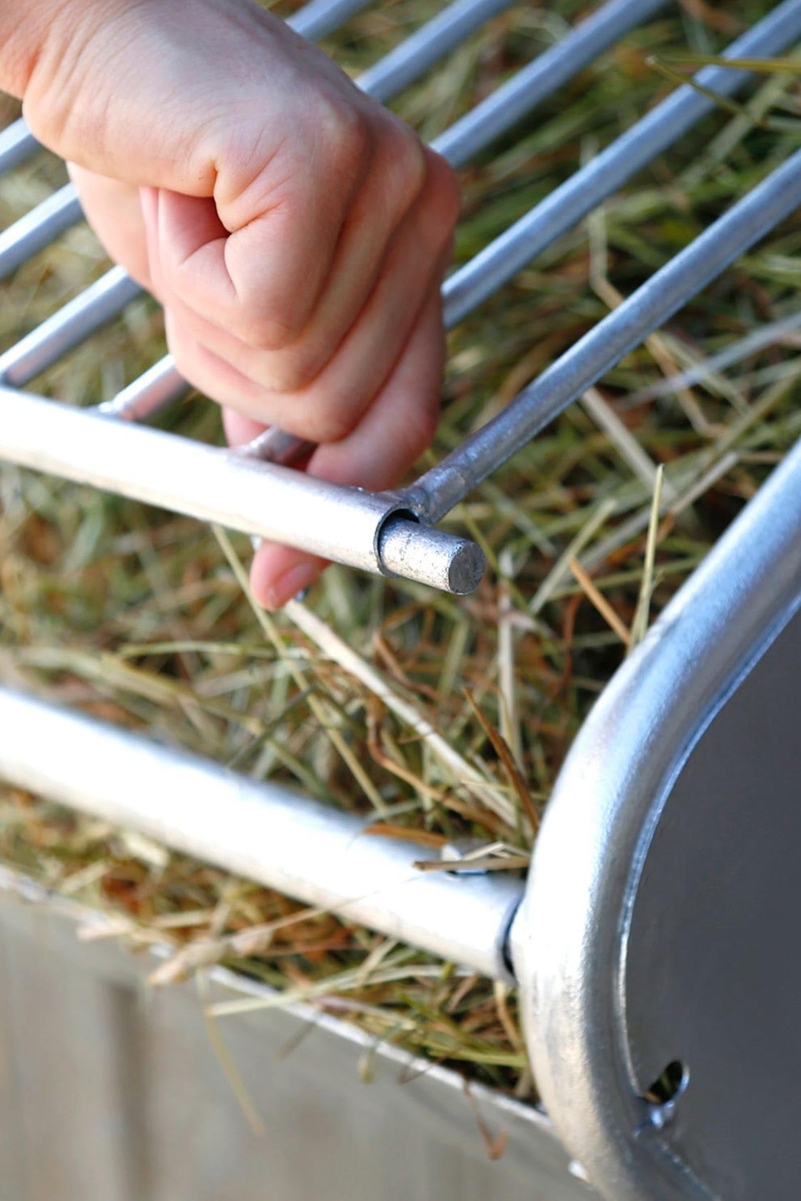 Kerbl Hay Rack With Feed-saving Bars Horse Feeders & Waterers