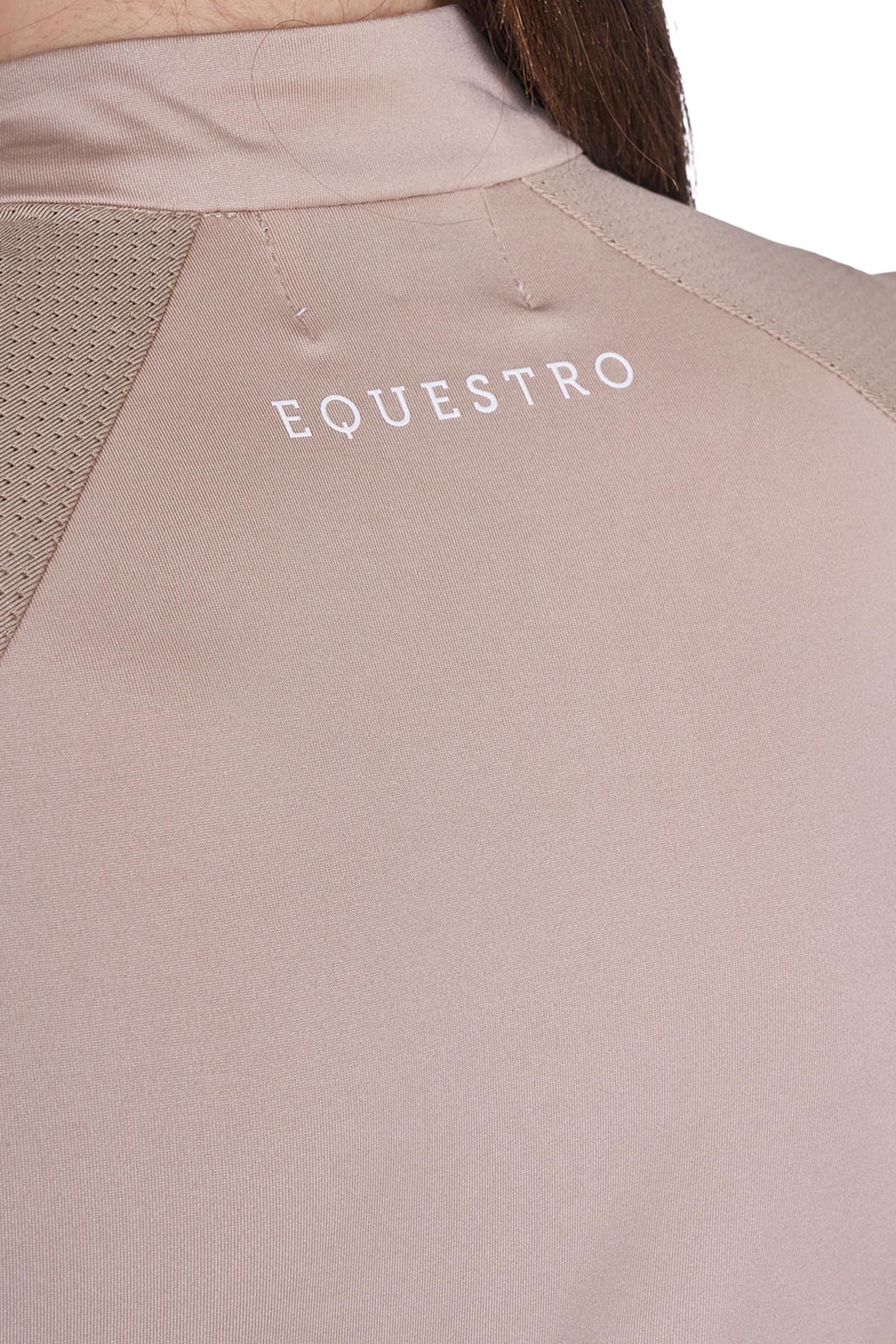 Equestro SS2026 Women's Technical Polo SS Zip Women’s Riding Clothing