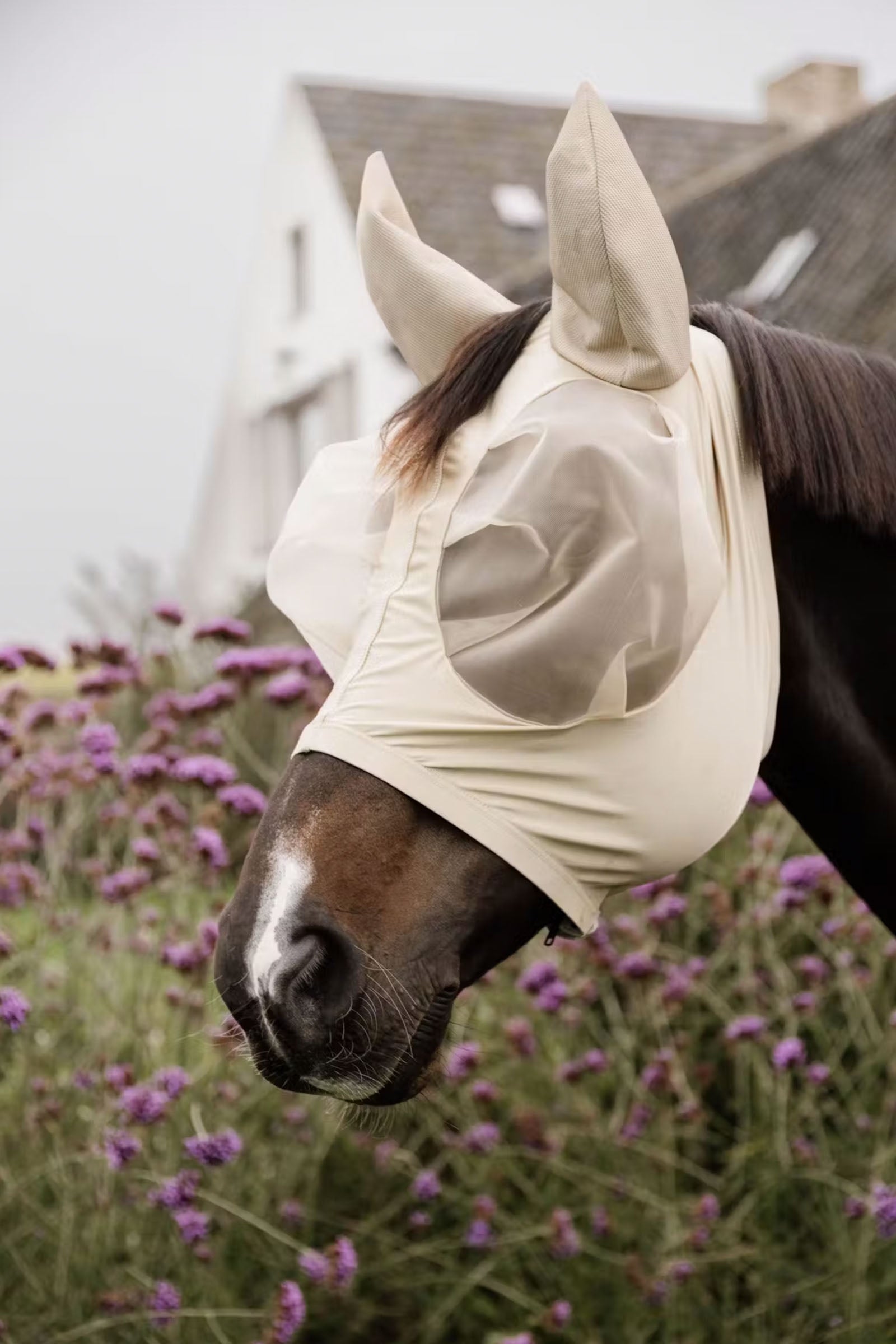 Kentucky Horsewear Fly Mask Slim Fit Antifly Protection for Horses