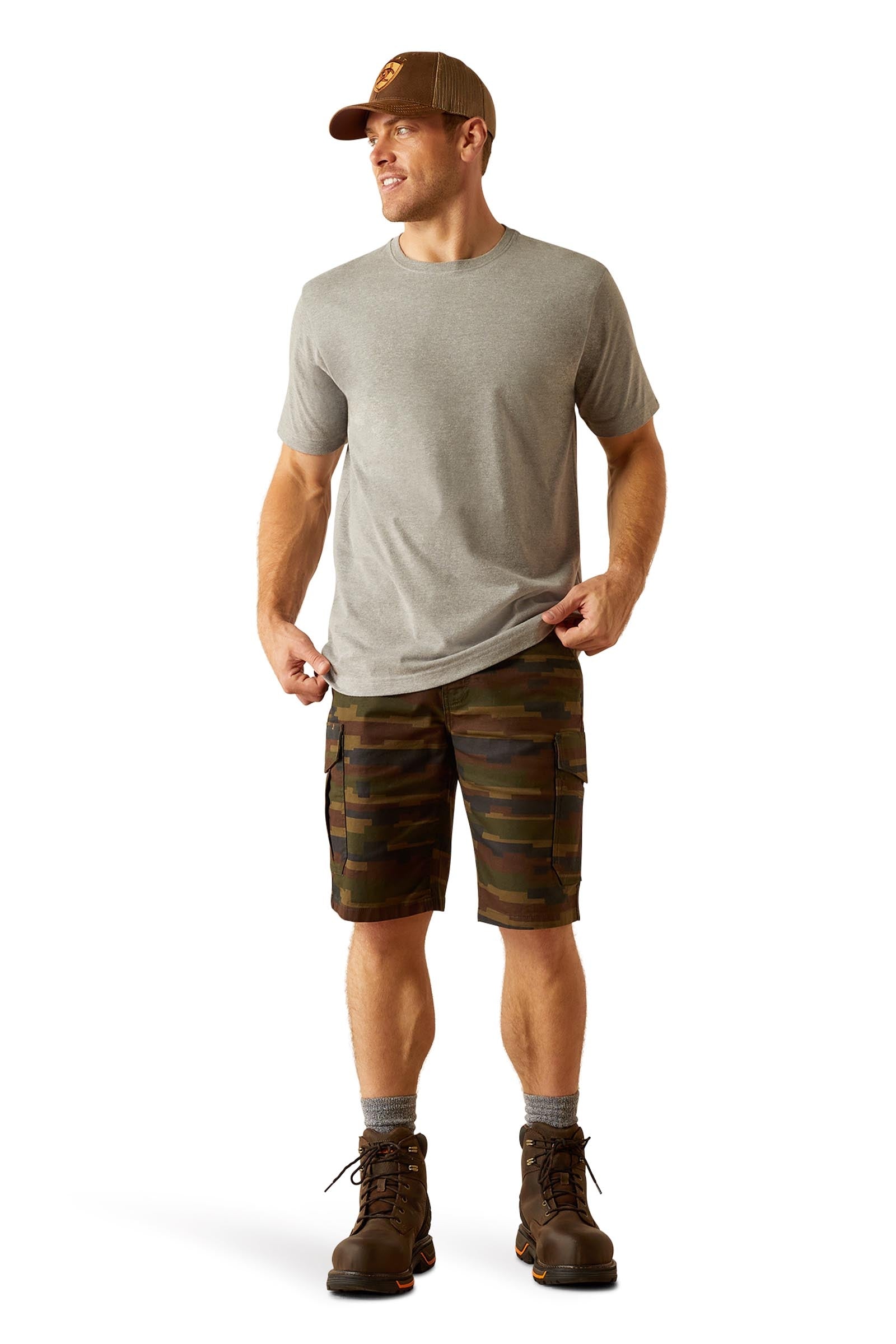 Ariat Rebar Cotton Strong Standard Men's T-Shirt Mens Riding Clothing