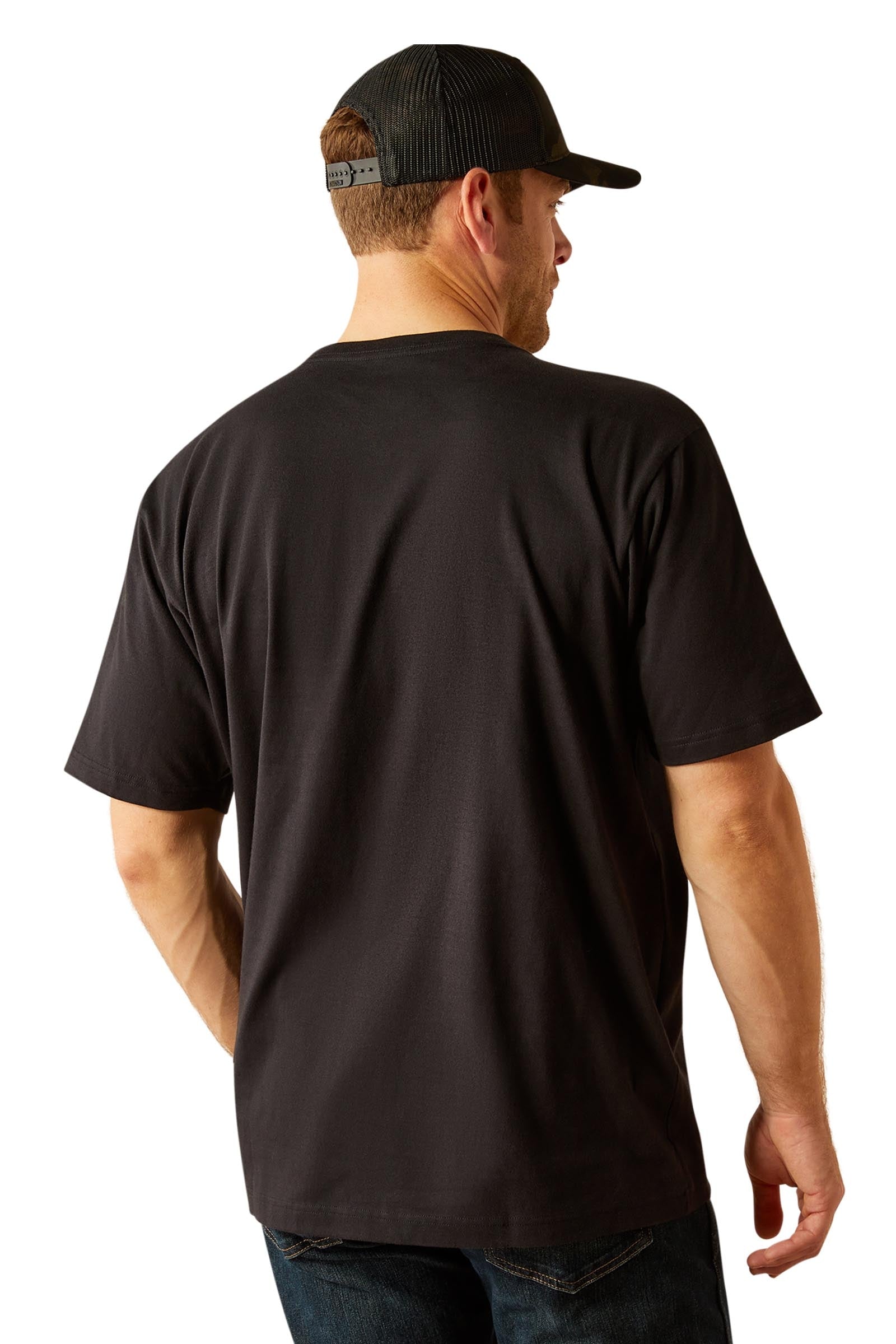 Ariat Rebar Cotton Strong Standard Men's T-Shirt Mens Riding Clothing