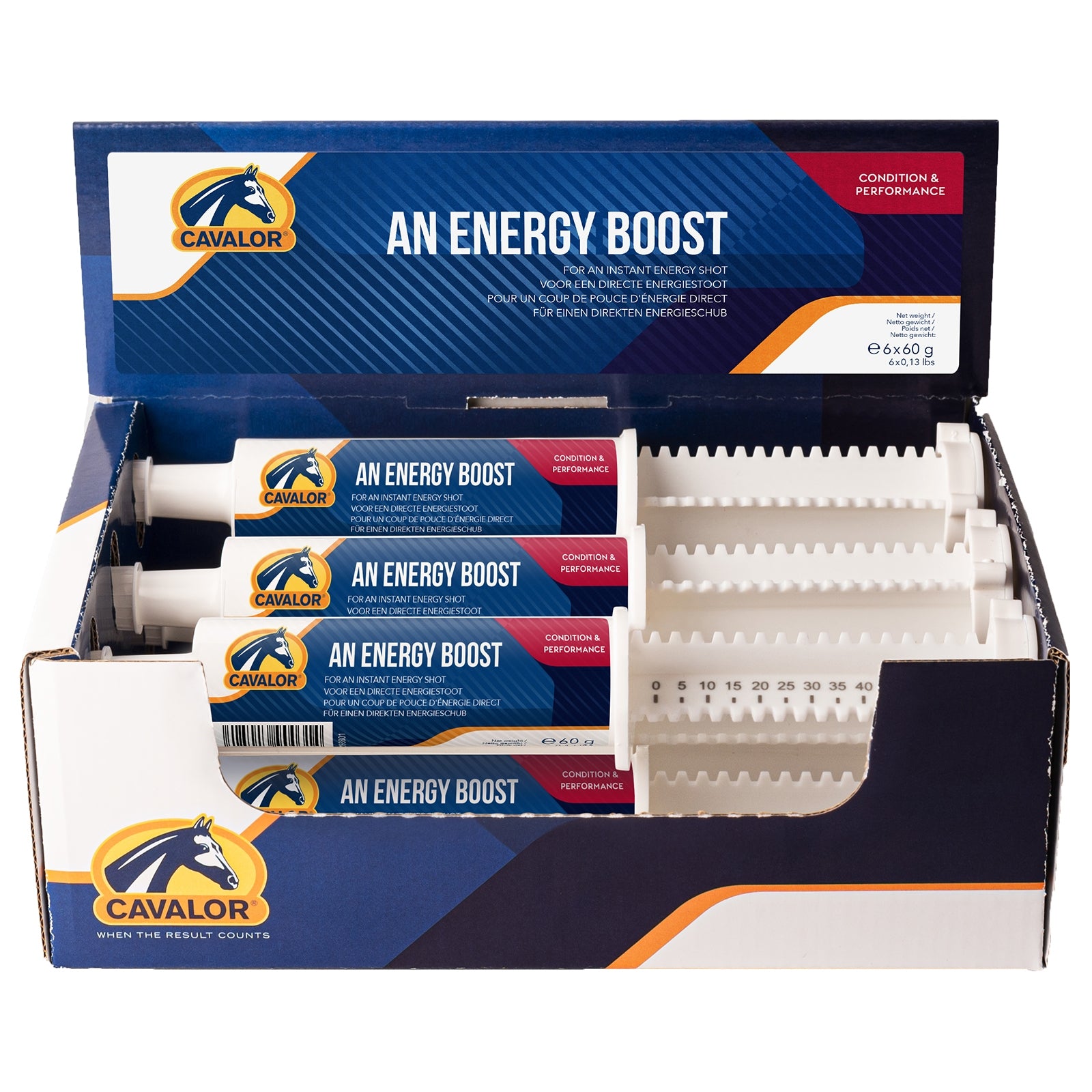 Cavalor An Energy Boost (6 syringes x 60 g) Horse Feed & Nutrition