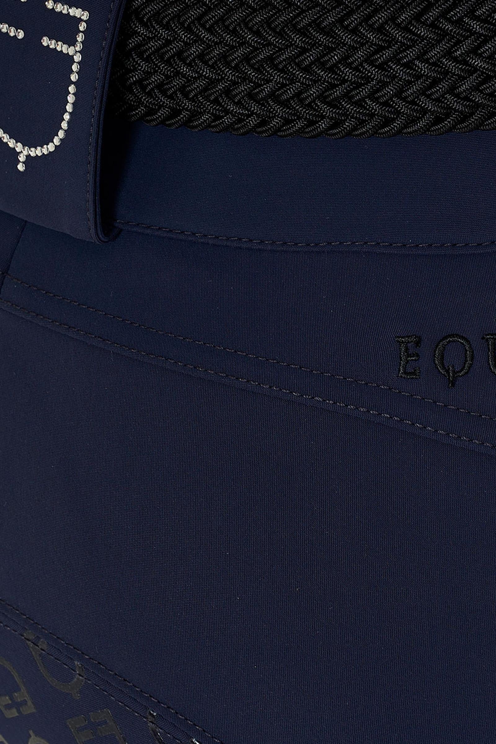 Equestro SS2026 Women's High Waist Stones Logo Full Grip Breeches Womens Breeches