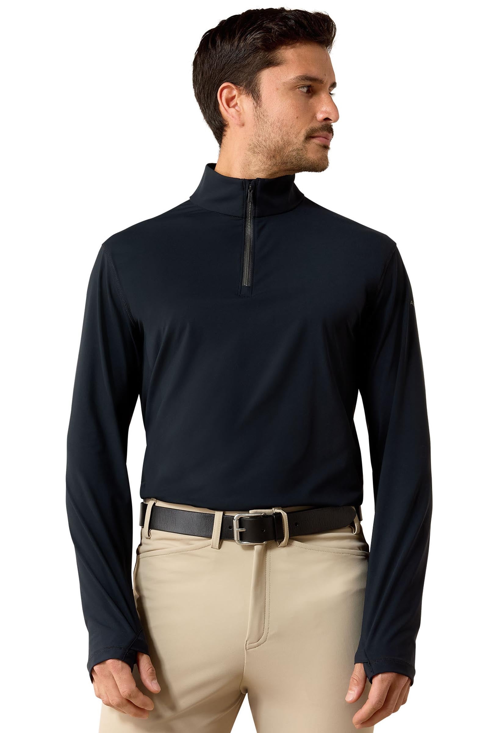 Ariat Men's SolVeil 1/4 Zip Baselayer Rideklær til herre