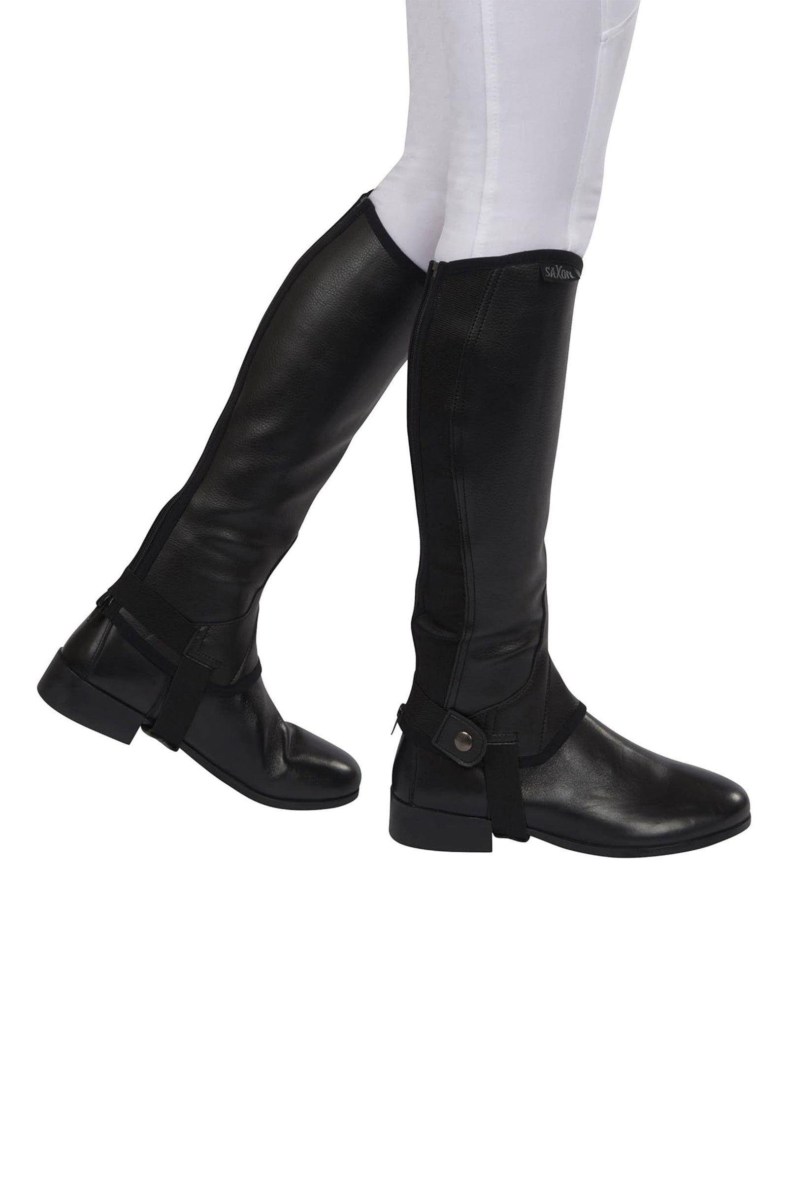 Saxon Equileather Half Chaps, Adult Ridestøvler & Chaps
