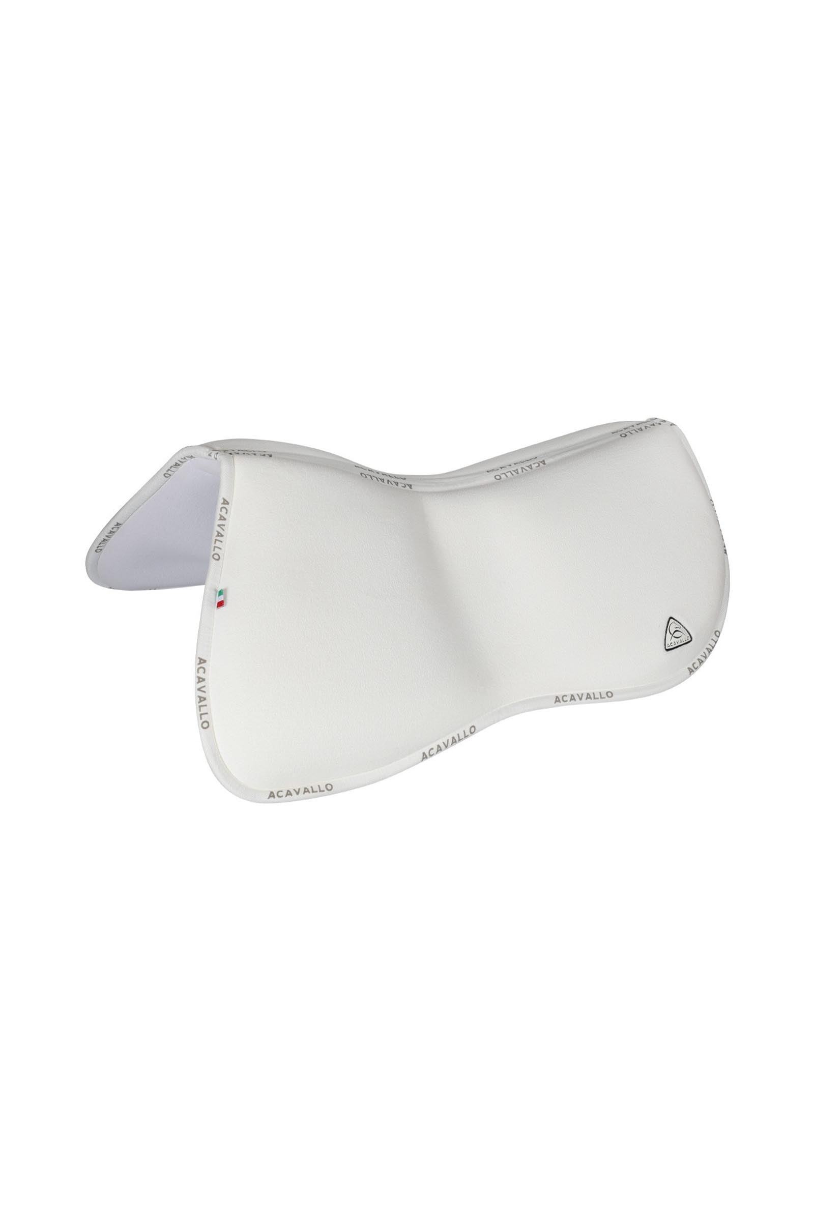 Acavallo Classic memory foam halvpad i semsket med bakre oppbygning Sjabraker