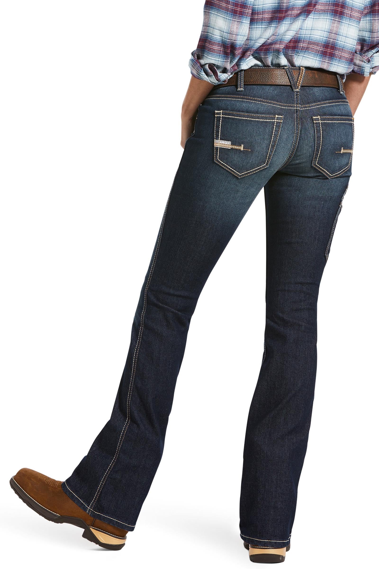 Ariat Rebar MR DuraStretch Riveter bootcut-jeans til dame Womens Breeches