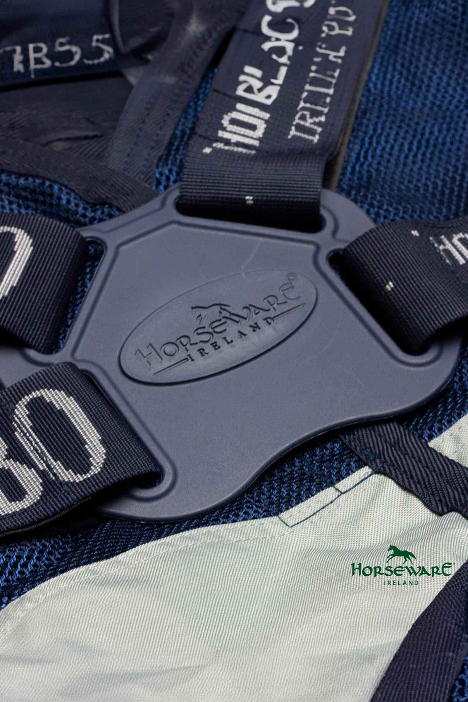 Horseware Rambo Summer Series Turnout Rug With Liner and Detachable Neck, 100g Horse Rugs