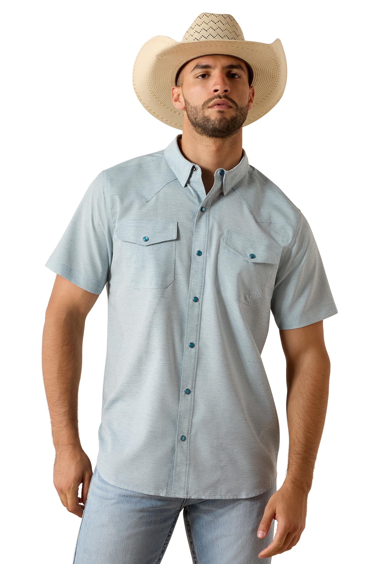Ariat Men's VentTEK Western Fitted Shirt Rideklær til herre