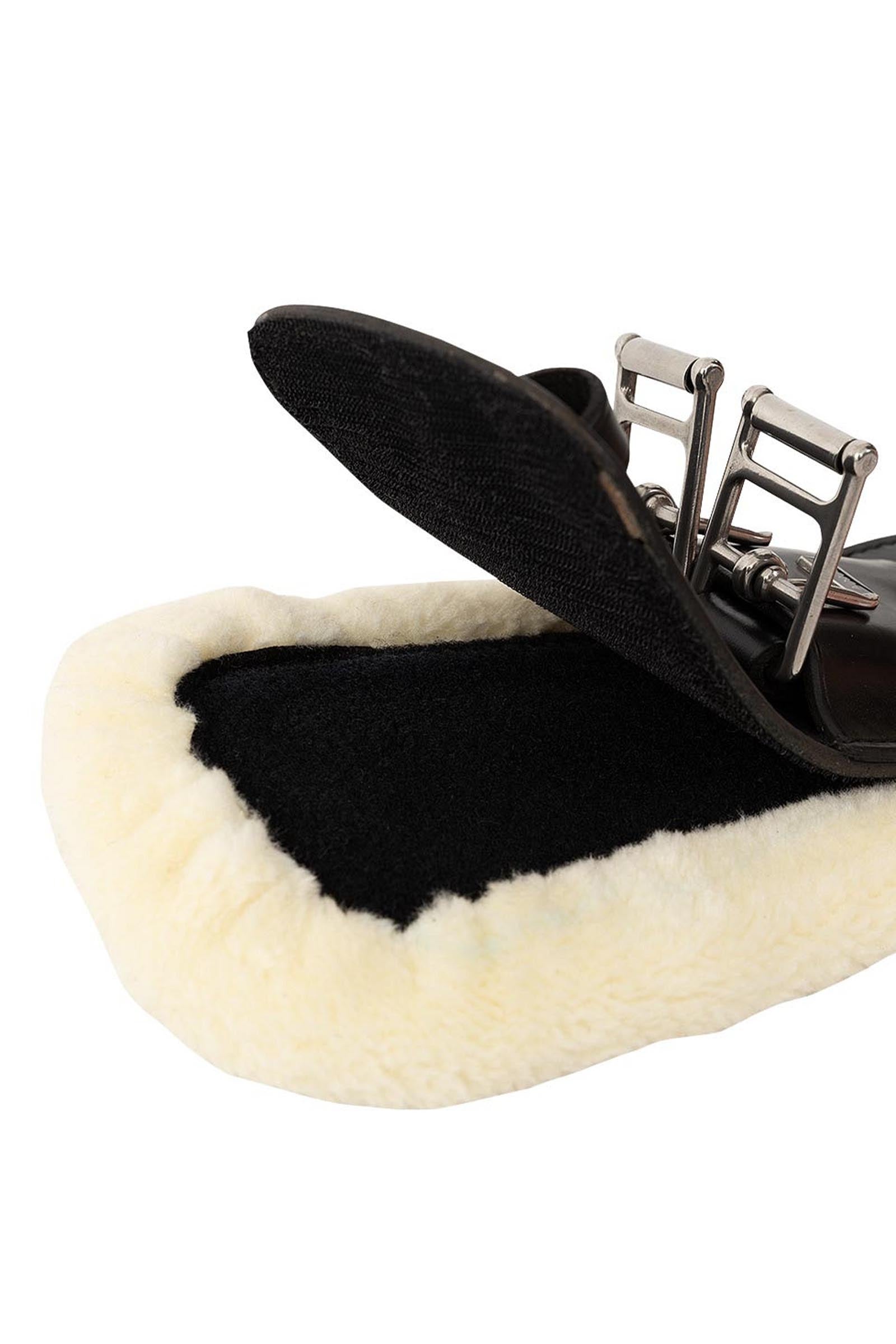 Anky ANKY Anatomic Dressage Girth With Removable Faux Fur Saddles, Girths & Stirrups