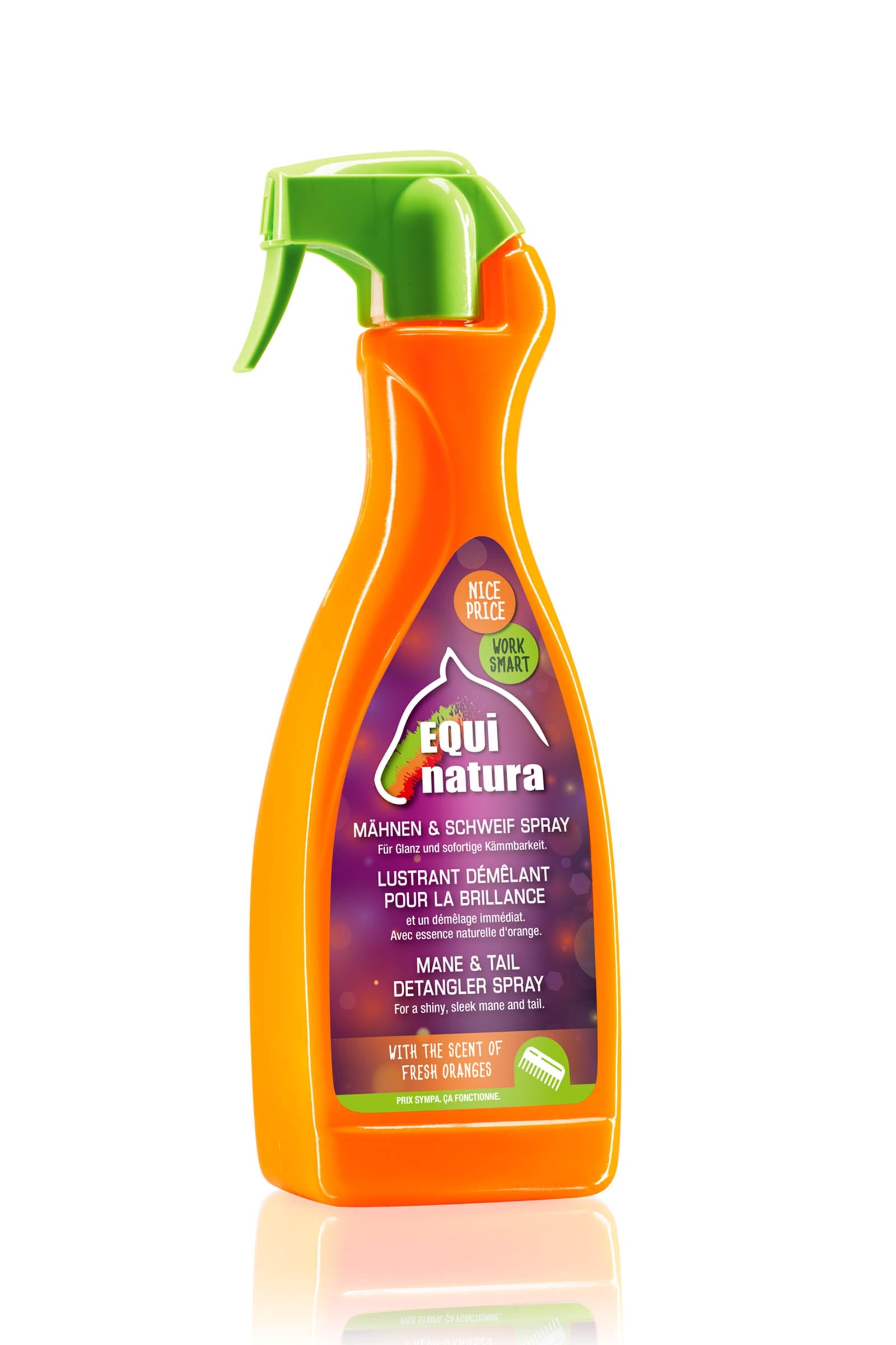 Equinatura Mane & Tail Detangler Spray, 1000 ml Hestepleie