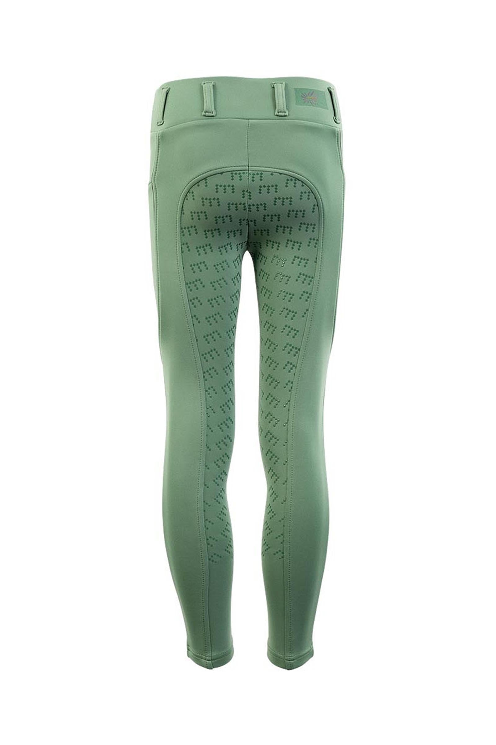 BR Mini Kids riding treggings med silikonsete Rideklær til barn