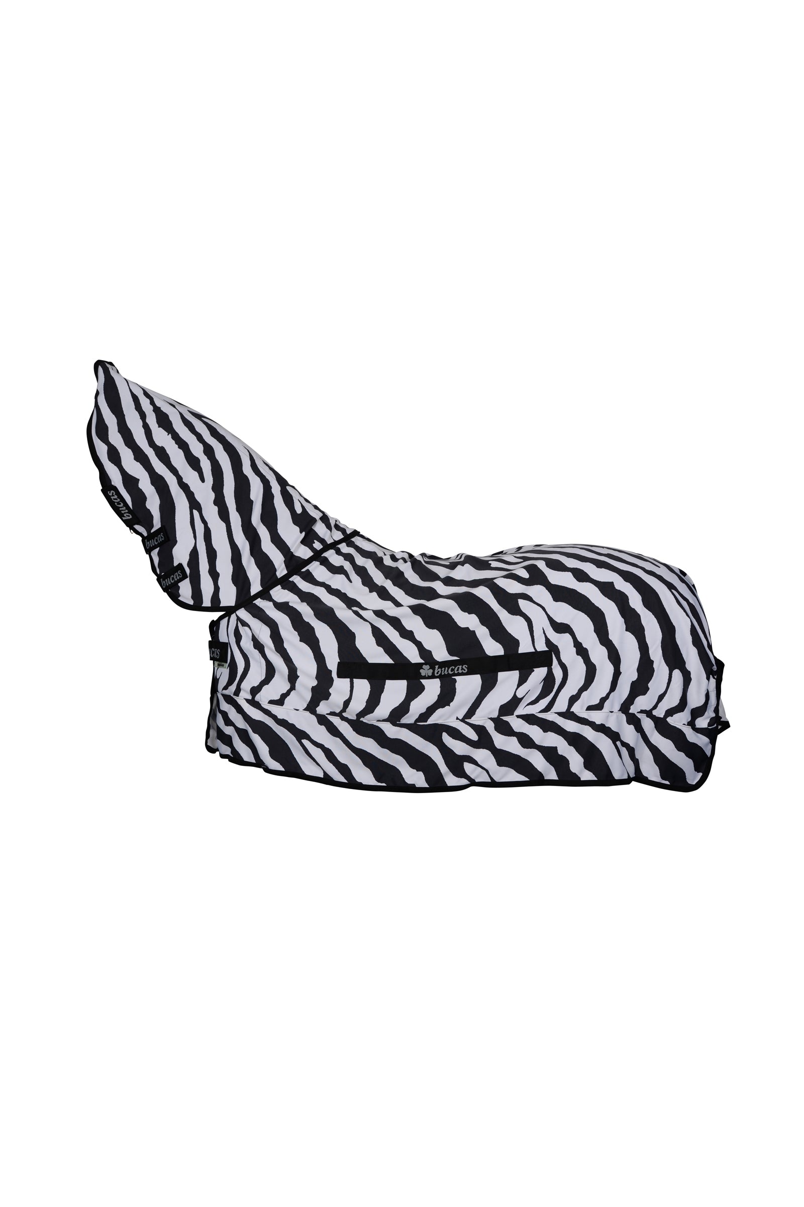 Bucas Sweet-Itch Zebra Rug with Fixed Neck Horse Rugs