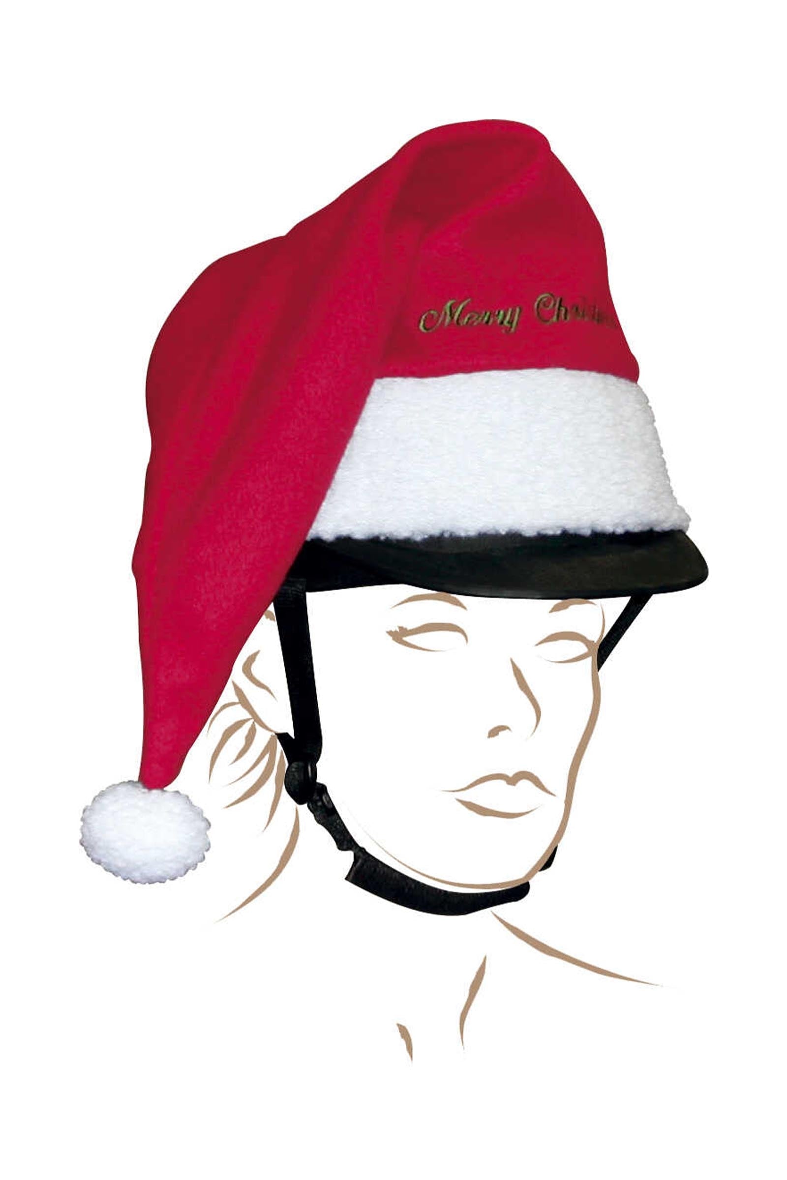 Equi Theme EQUITHÈME Christmas Helmet Cover Safety Equipment