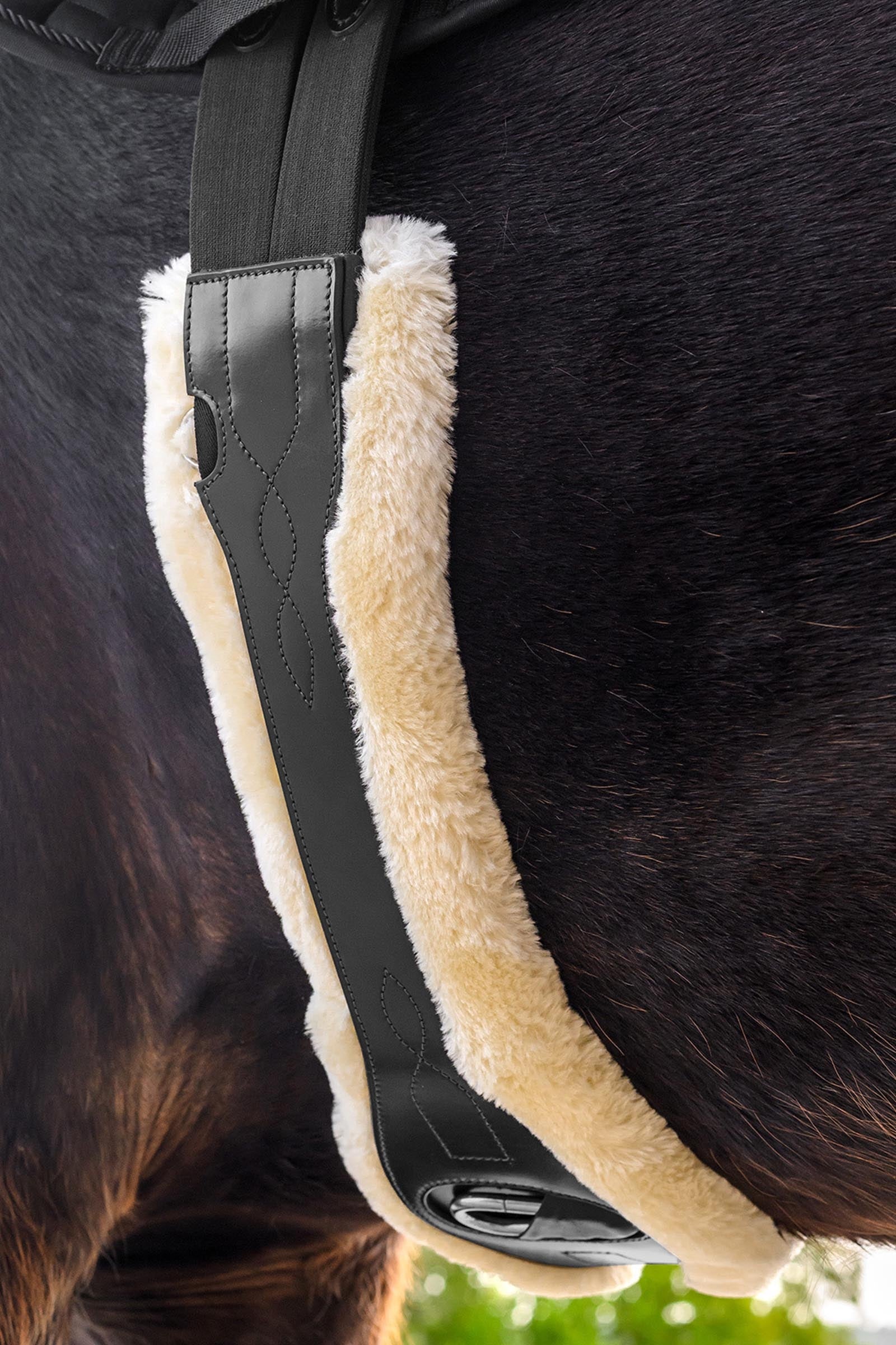 Waldhausen Leather Girth with Eco Wool, Long Saddles, Girths & Stirrups