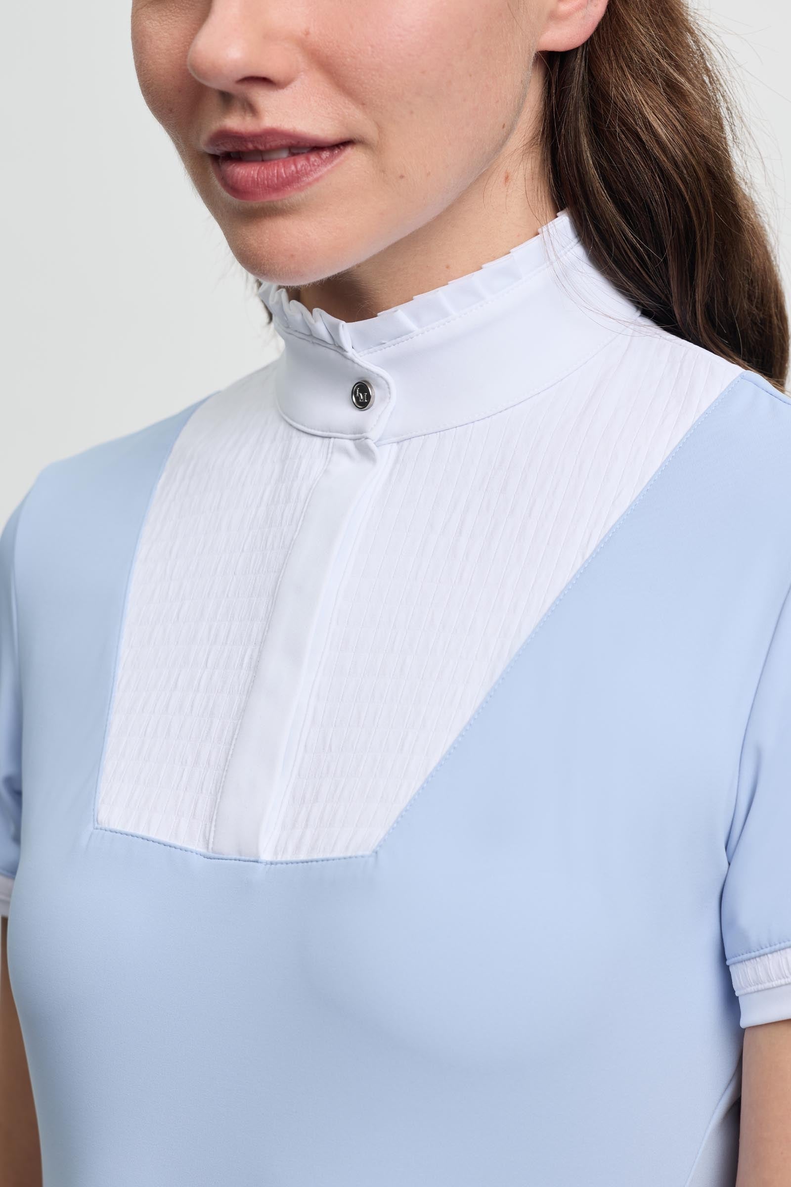 LeMieux Lemieux Sophia Short Sleeve Pleated Show Shirt Women’s Riding Clothing