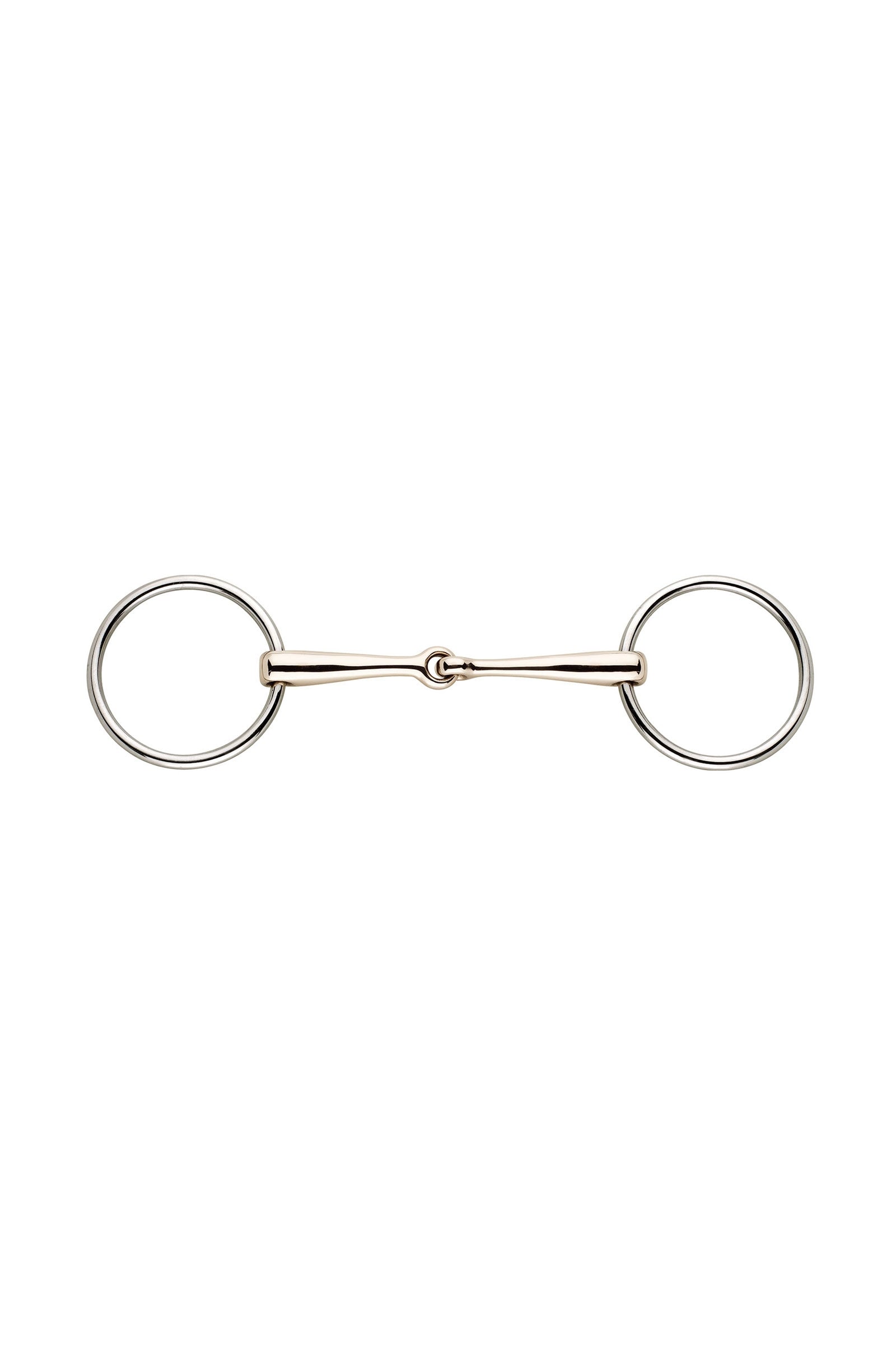 Sprenger HS løse ringe trinsebitt, enkelt leddet, 14 mm, Sensogan Bitt