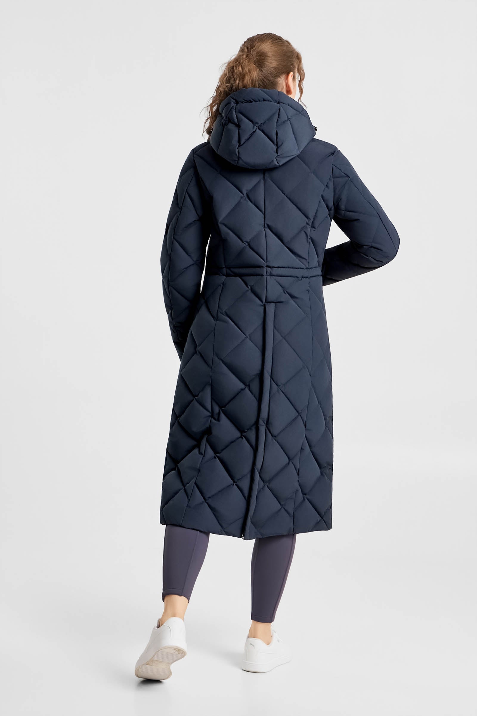 B Vertigo Gem Waxy Women's Padded Long Coat Women’s Riding Clothing