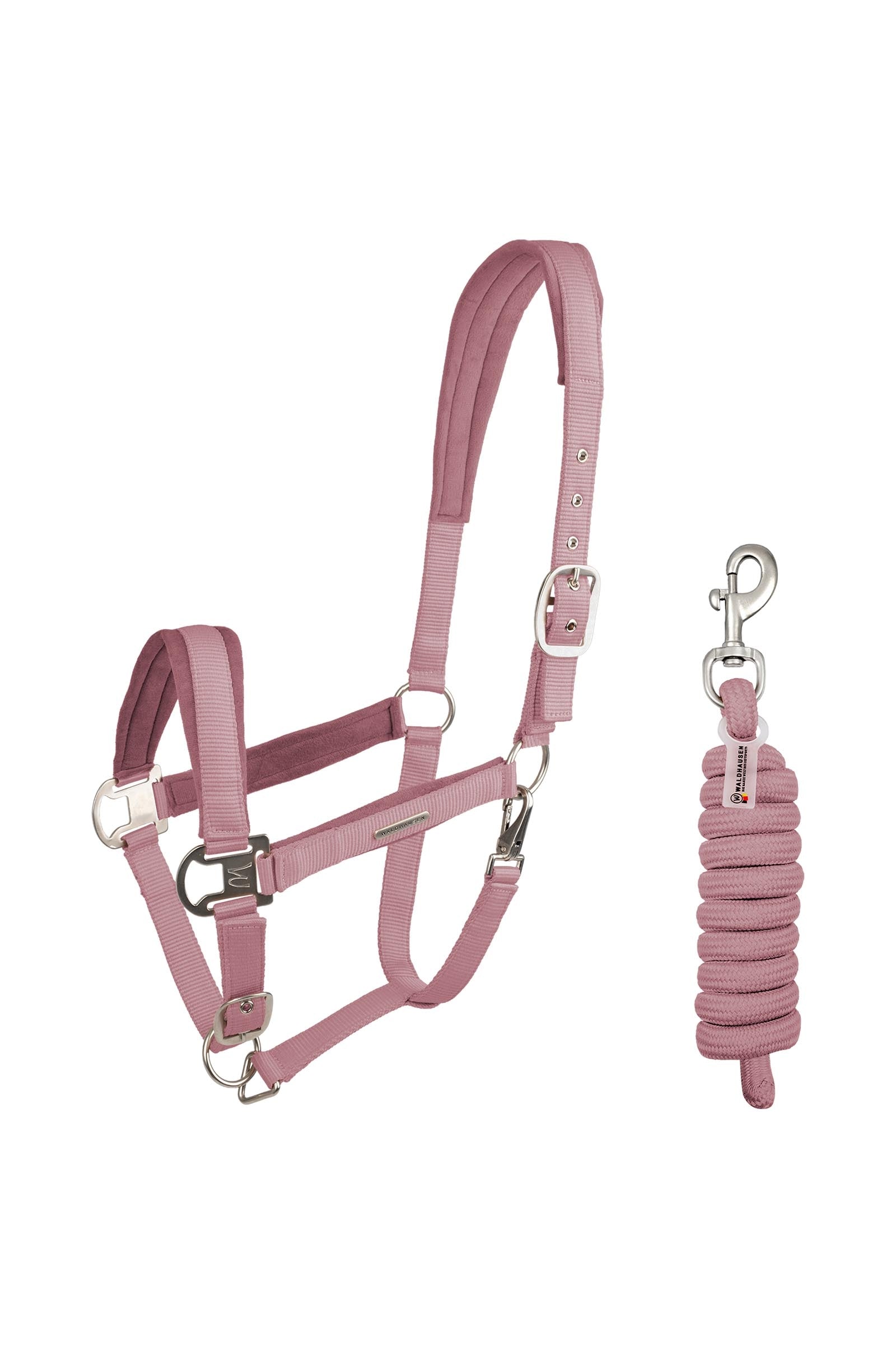 Waldhausen Velvet Halter and Lead Rope Set Halters & Leads