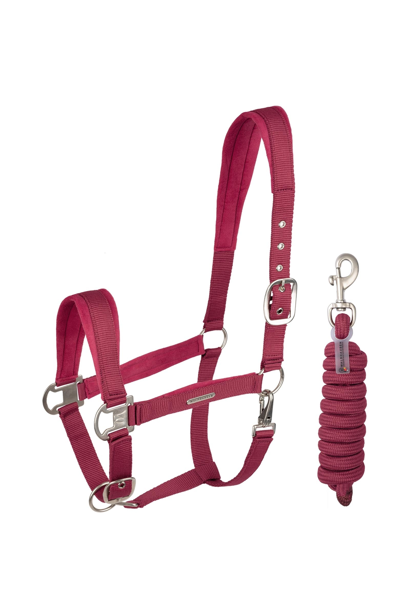 Waldhausen Velvet Halter and Lead Rope Set Halters & Leads