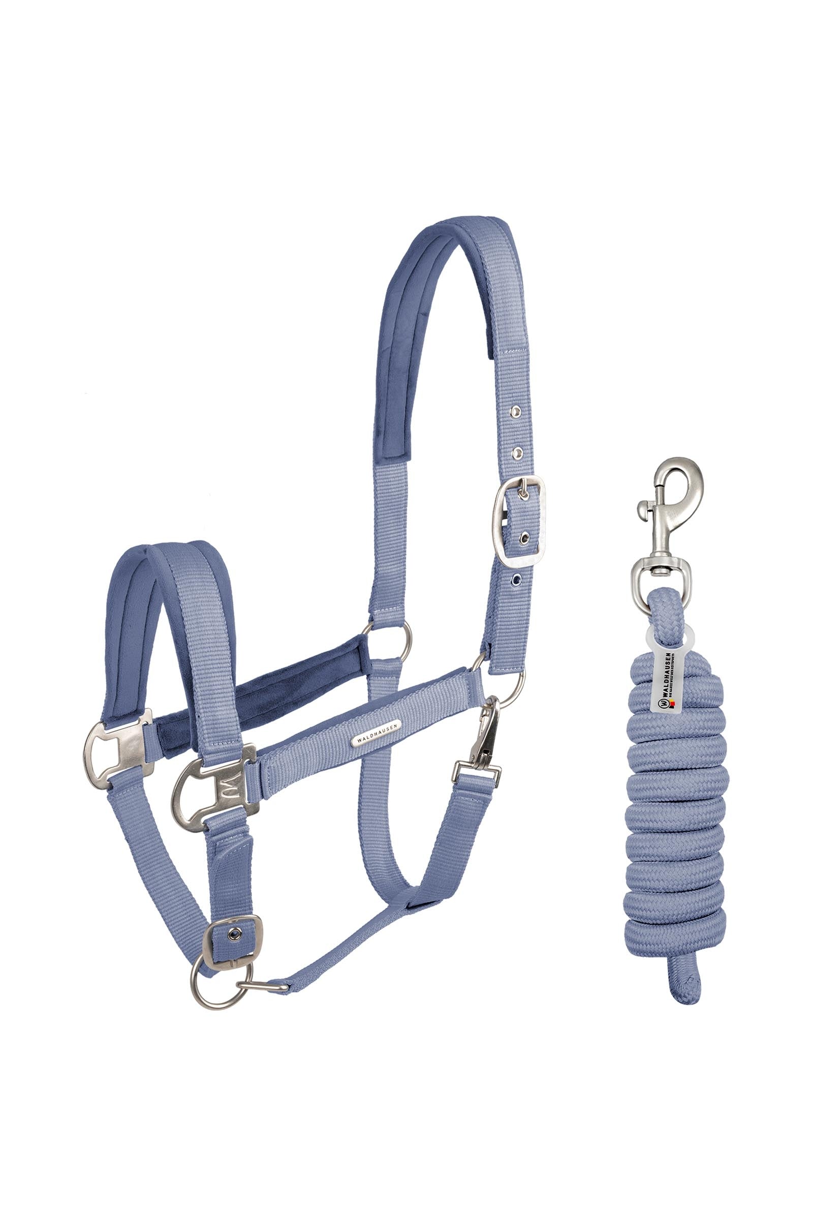Waldhausen Velvet Halter and Lead Rope Set Halters & Leads
