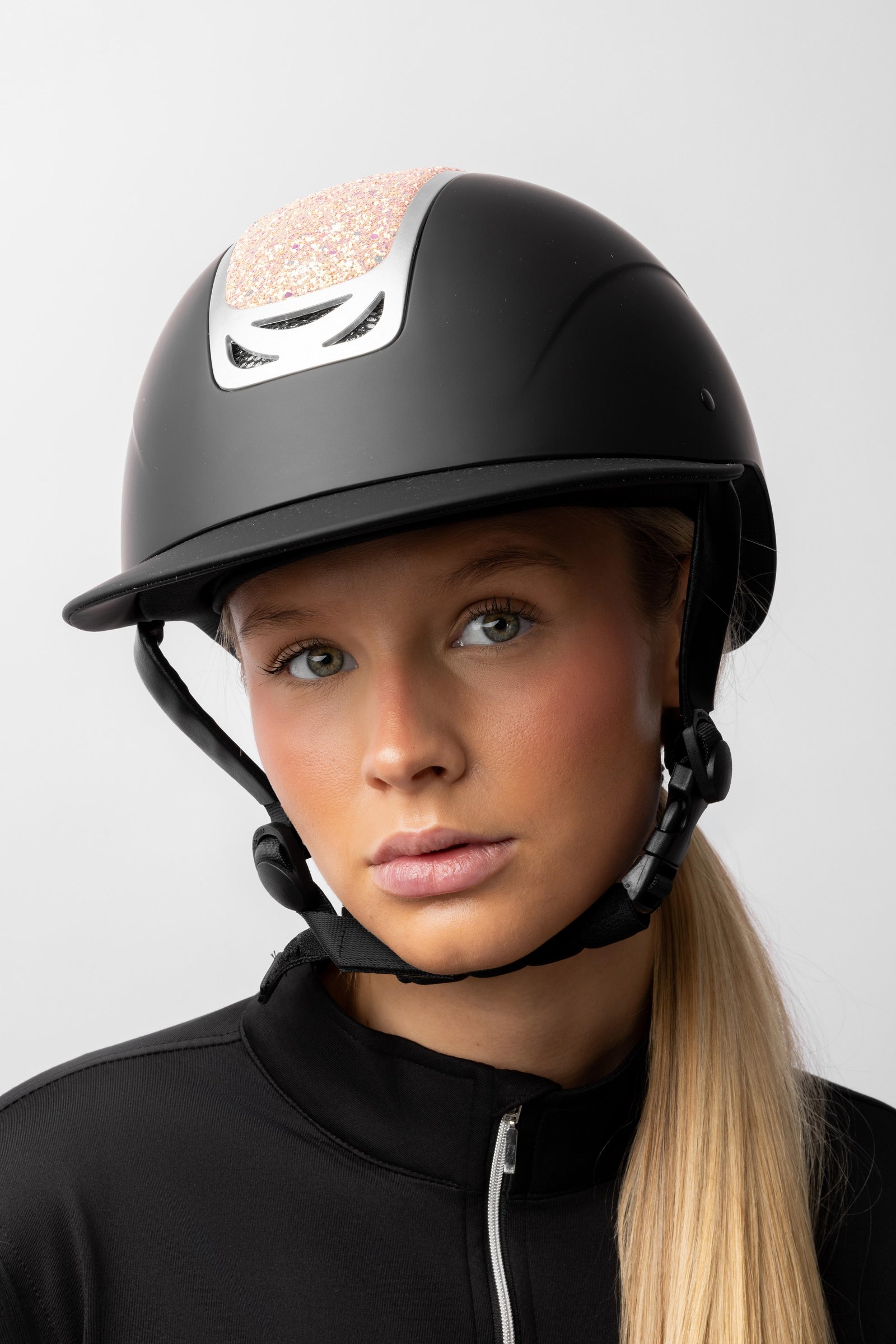 Horze Arix II Crystal Helmet Safety Equipment