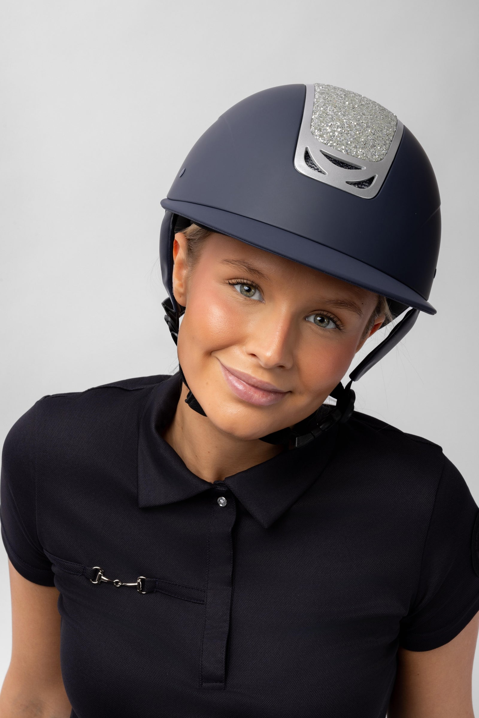 Horze Arix II Crystal Helmet Safety Equipment