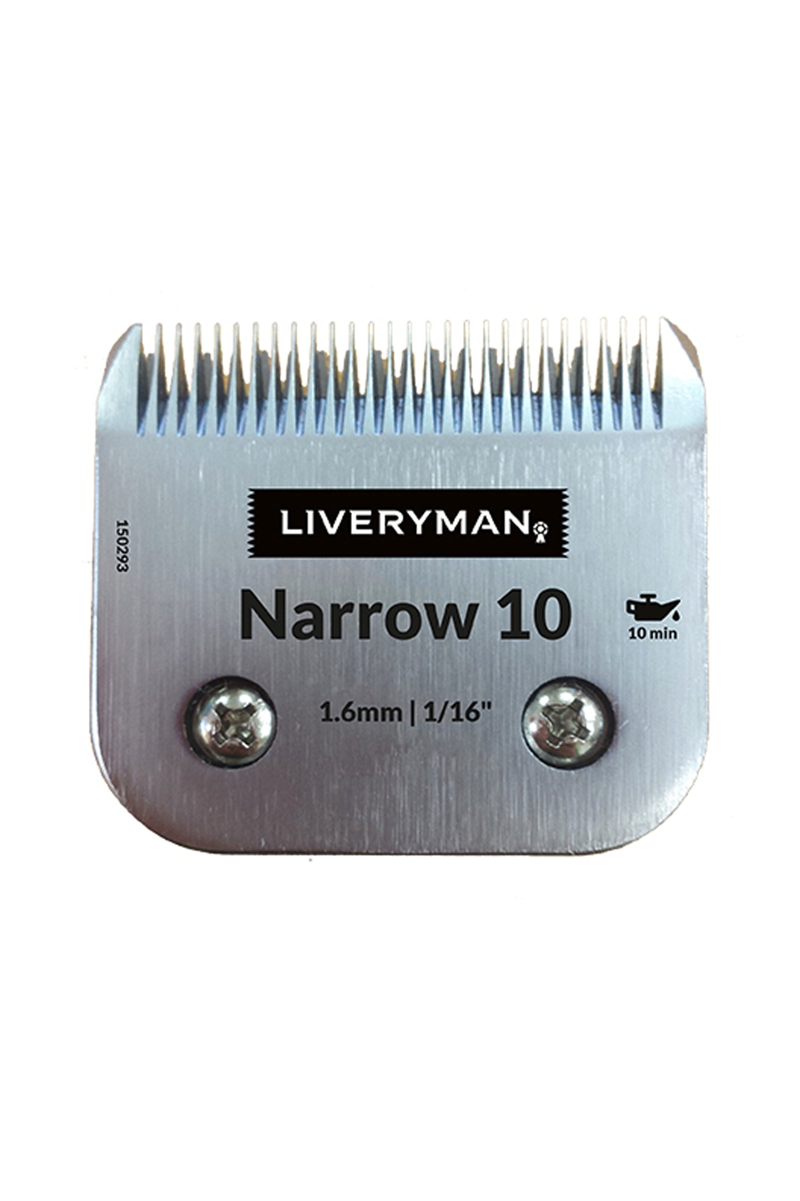 Liveryman blad og kam 10 smal - 1,6 mm Klipping og trimming