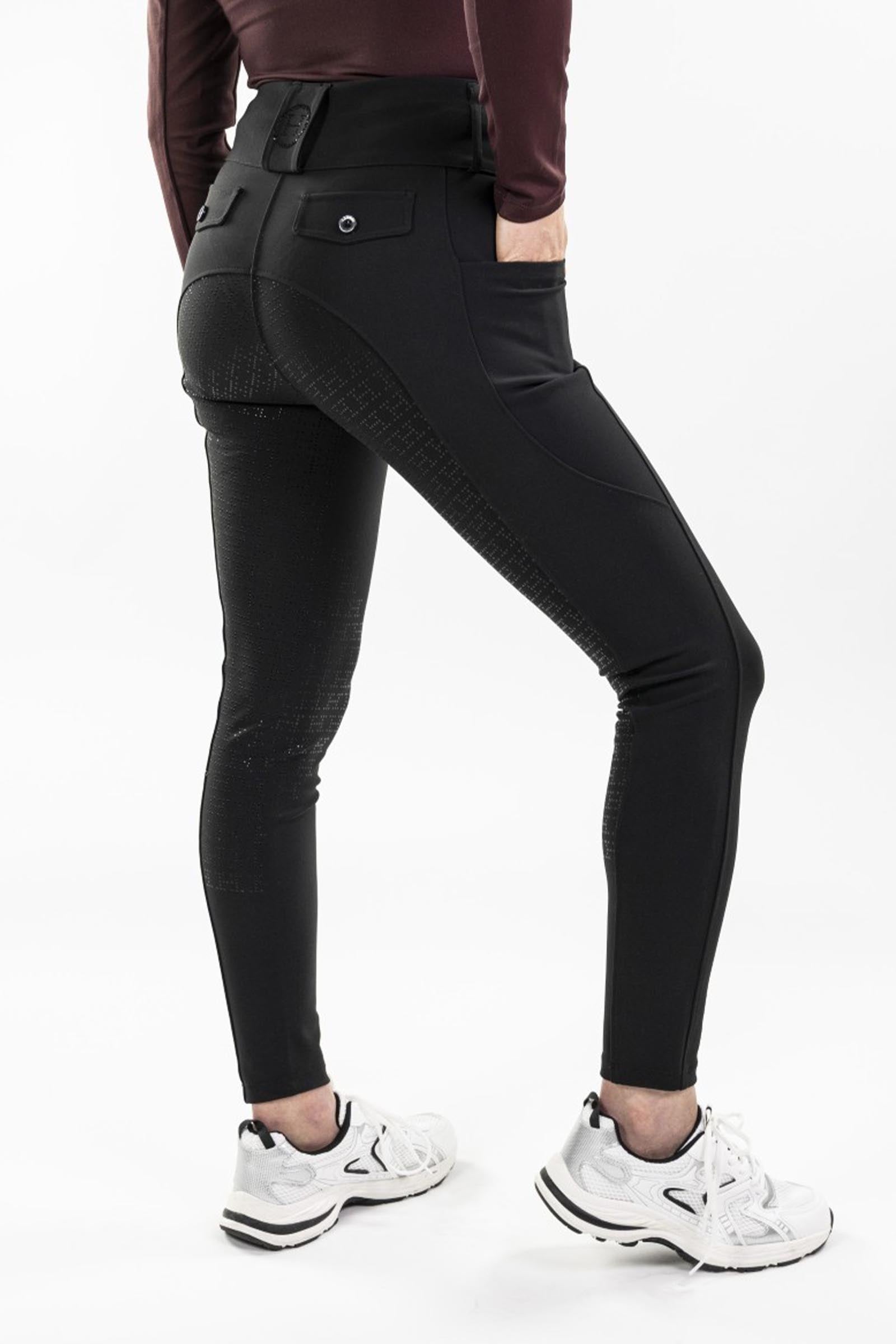 Harcour Ludivine dame ridebukse med fullgrip Womens Breeches