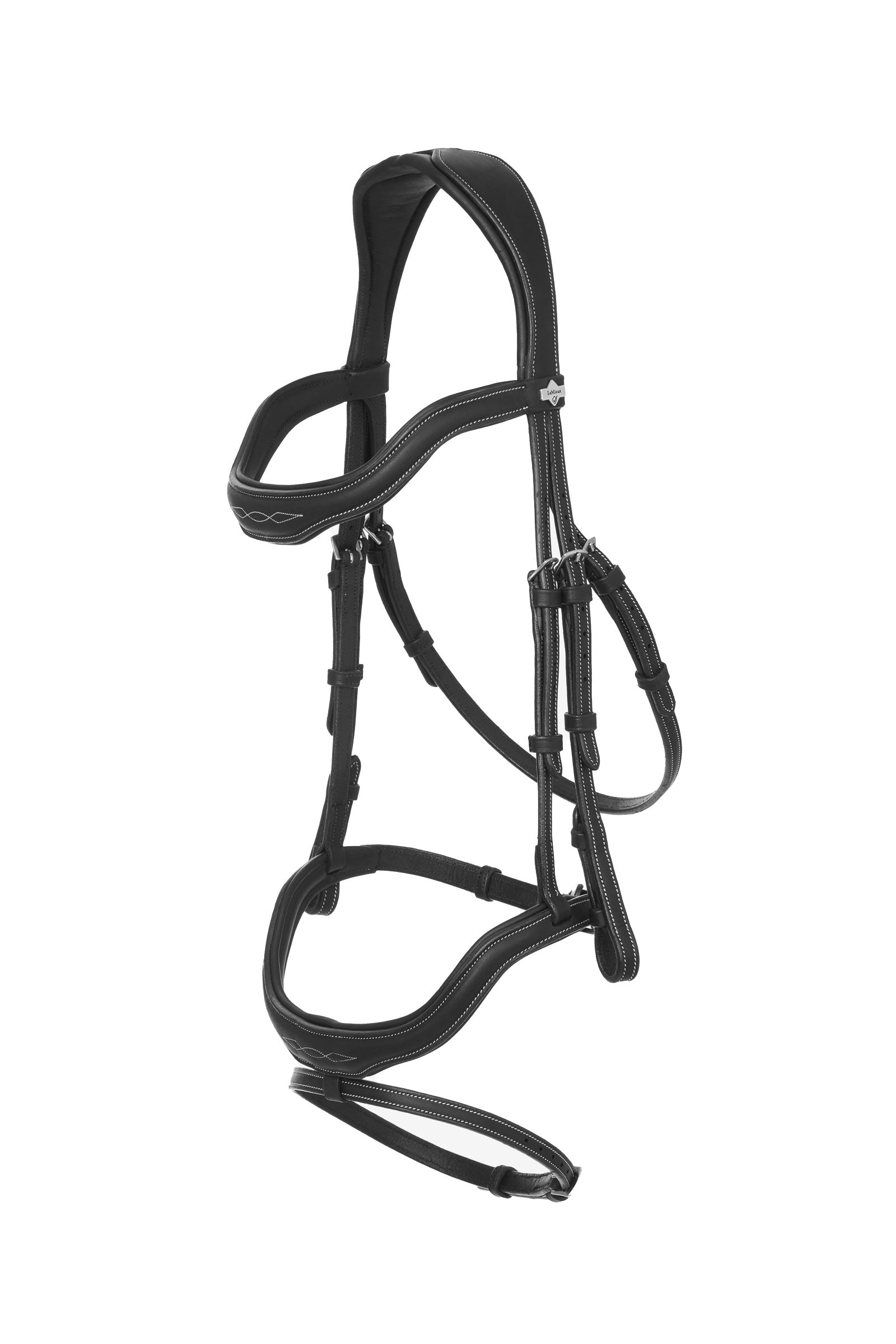 LeMieux Kudos Contour anatomisk trinse med kombinert nesereim Hodelag & Tøyler