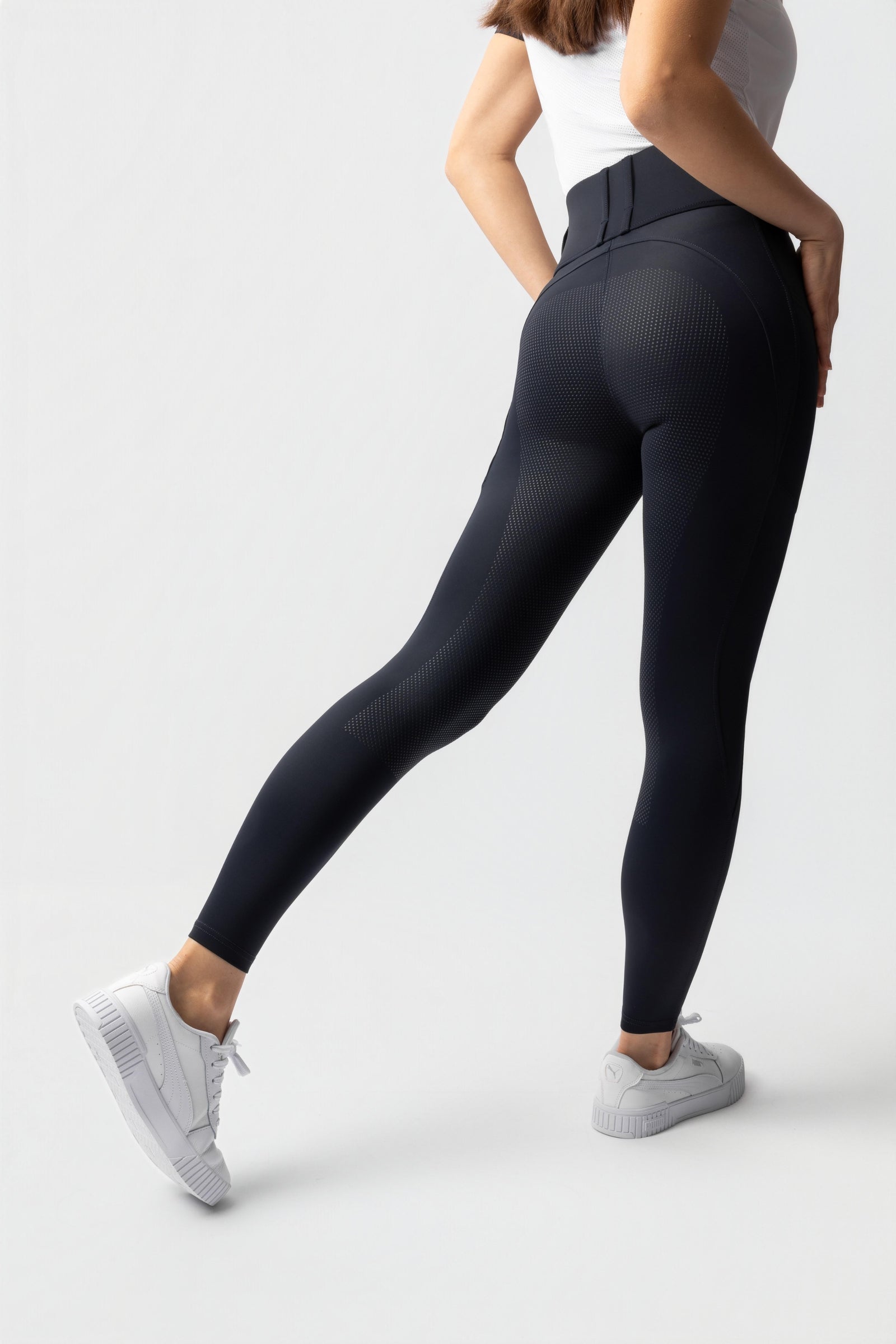 Horze Sophia helforsterkede ridetights for dame Womens Breeches