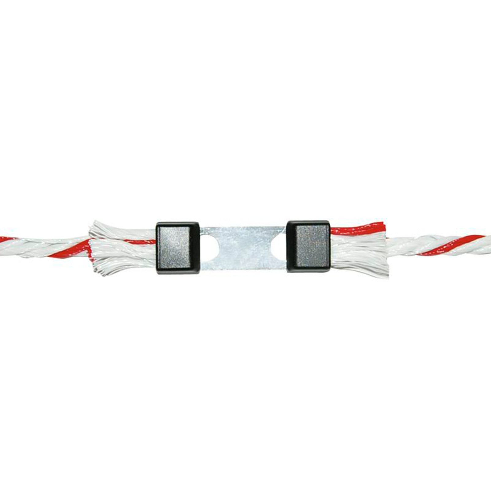 Corral CORRAL taukobling Litzclip for Ø 6 mm tau, rustfritt stål, 5 stk. Elektrisk gjerdeutstyr